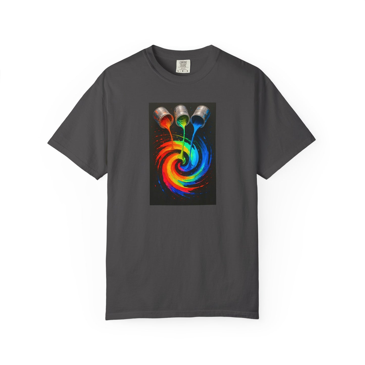 Colorful Artistic T-Shirt - Melt Design