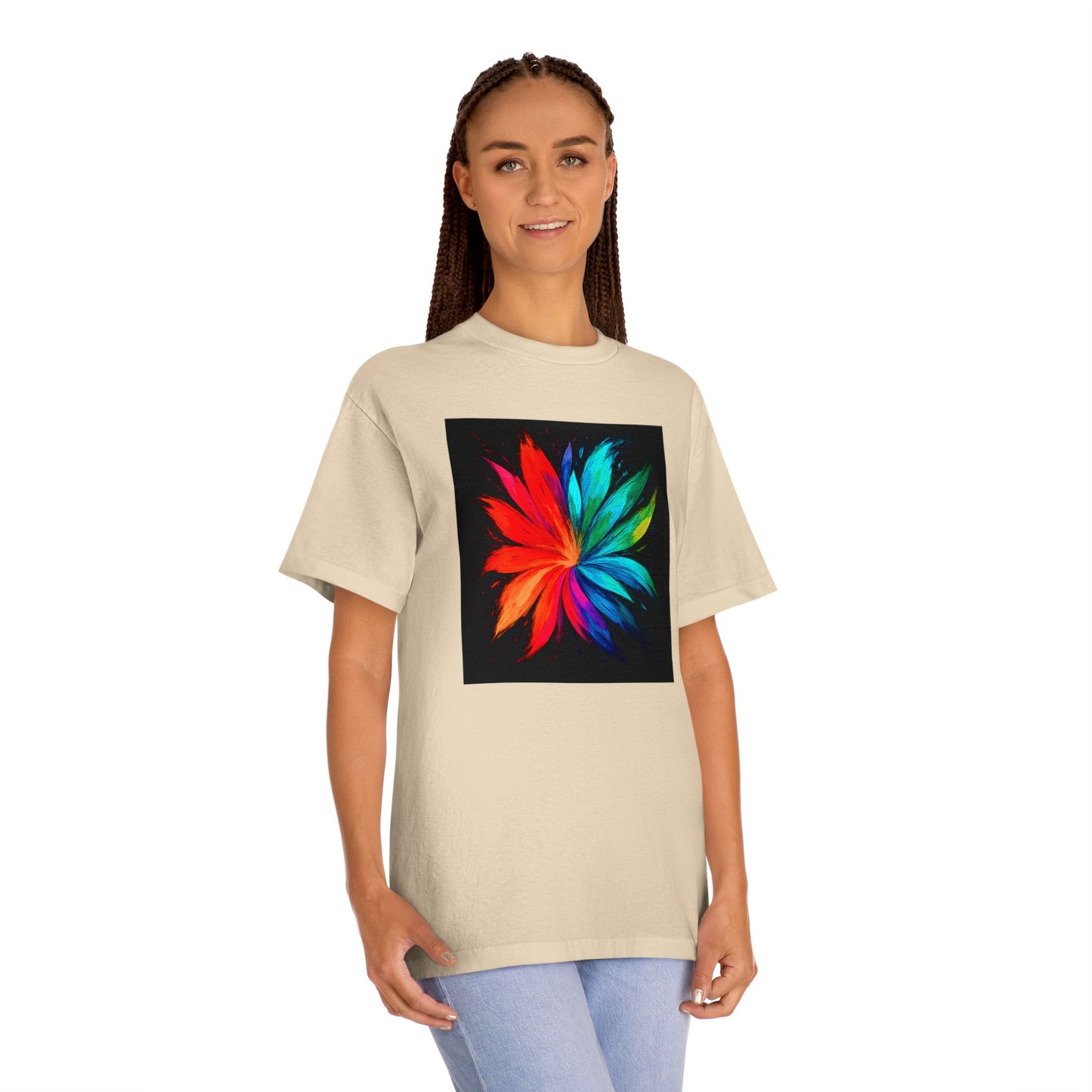 Colorful Floral Unisex Classic Tee - Melt Design