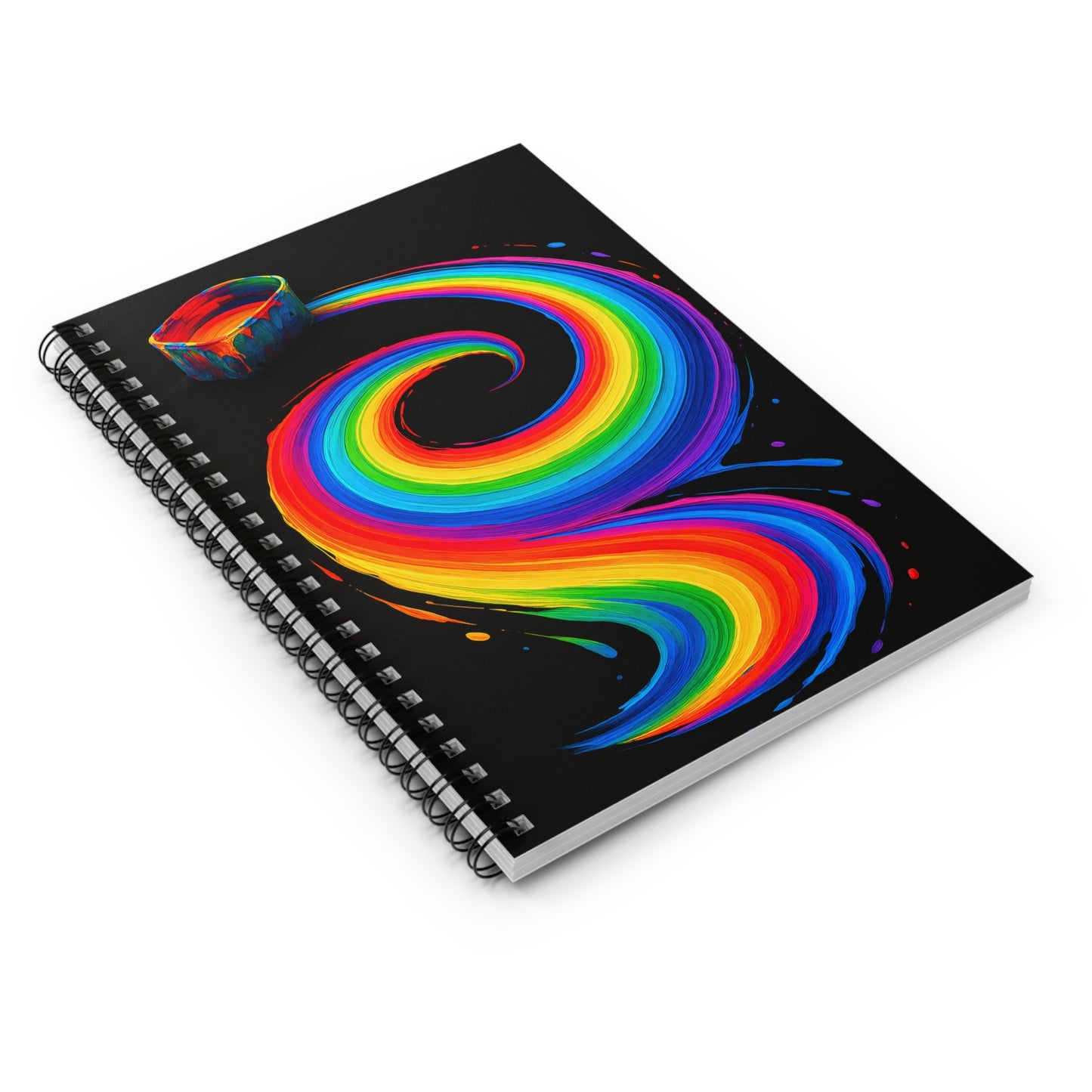 Inspirational Spiral Notebook for Artists - Melt Design