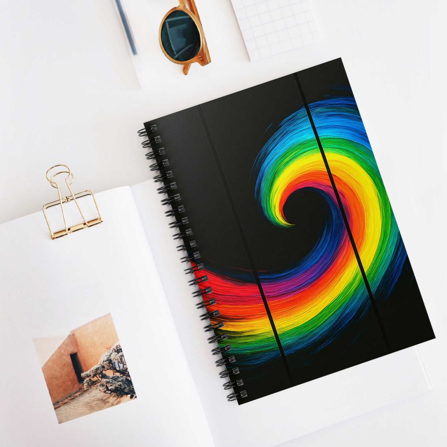 Spiral Notebook - Cyclone Design