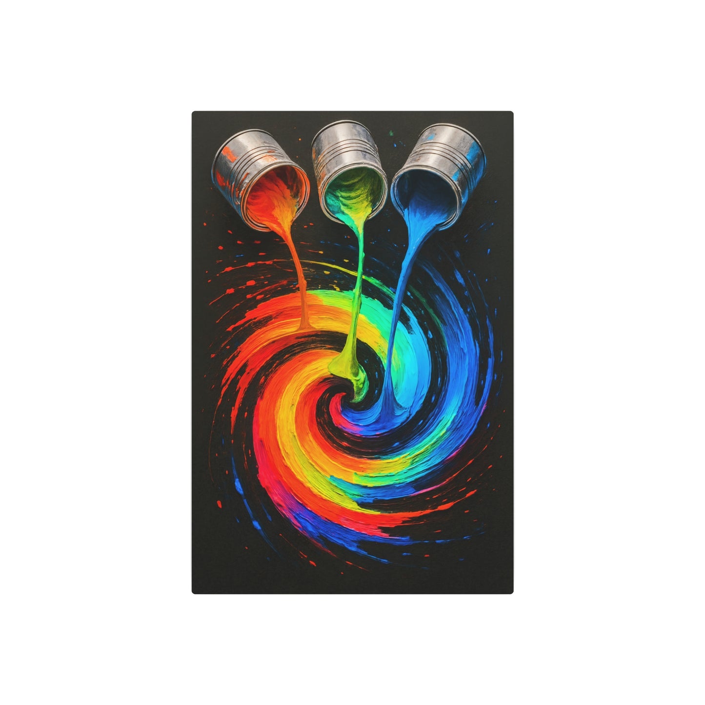 Vibrant Metal Art - Melt Design