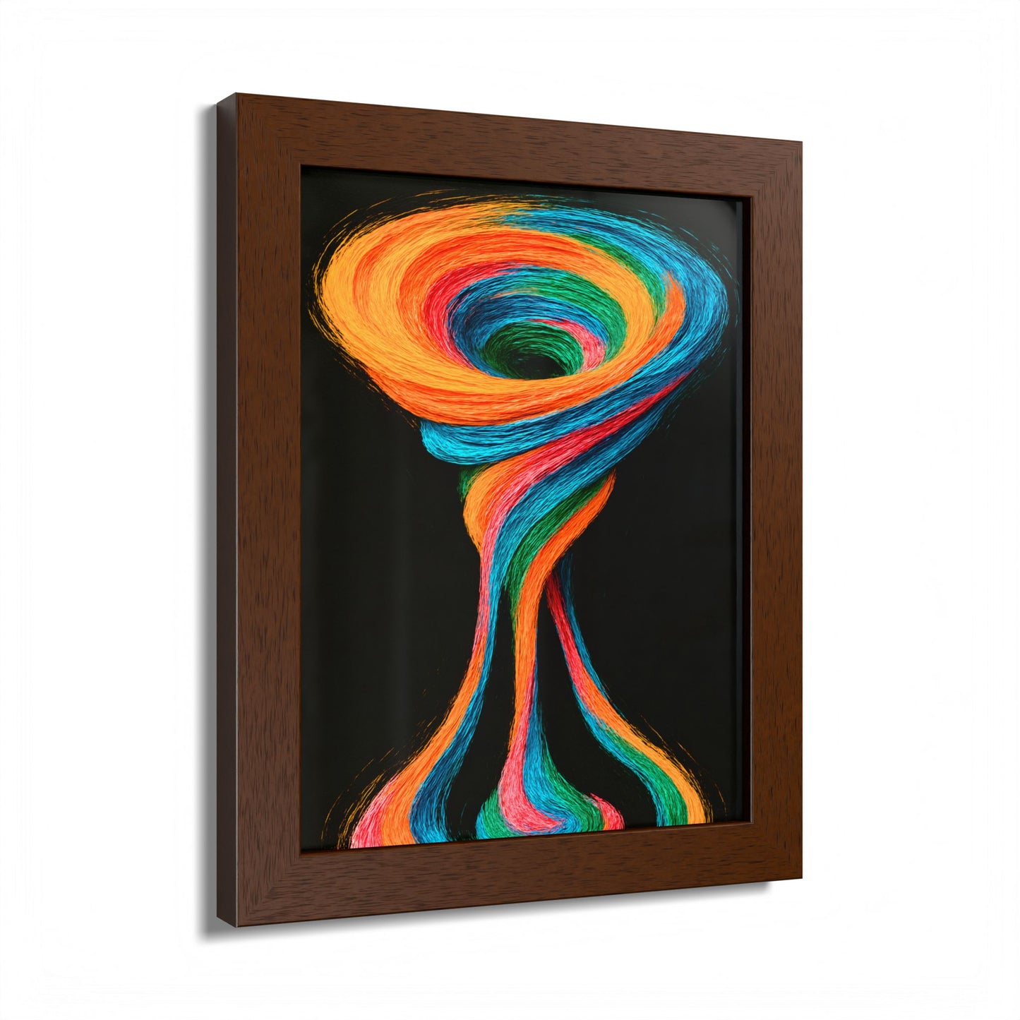 Colorful Abstract Home Decor Wall Art - Cyclone Design