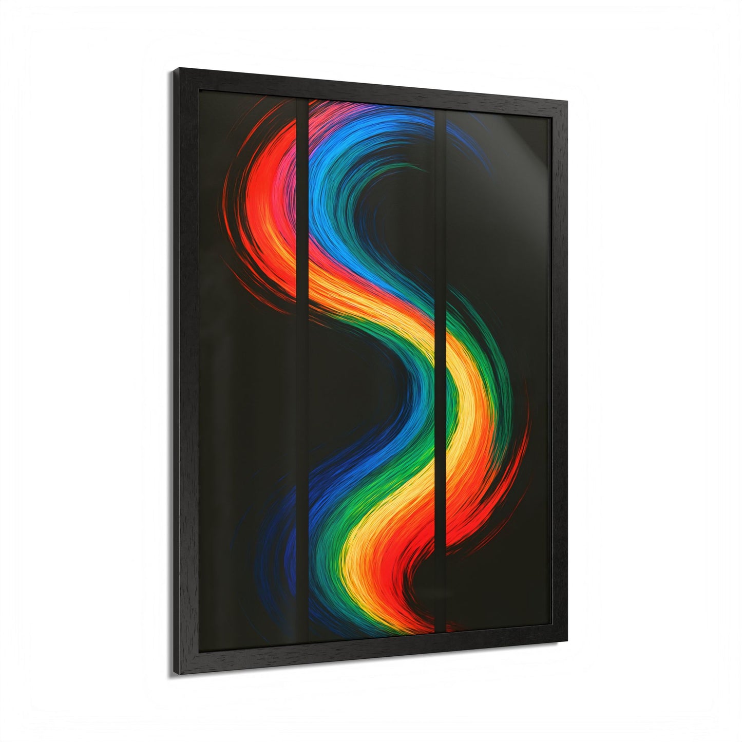 Colorful Art Print - Weave Design