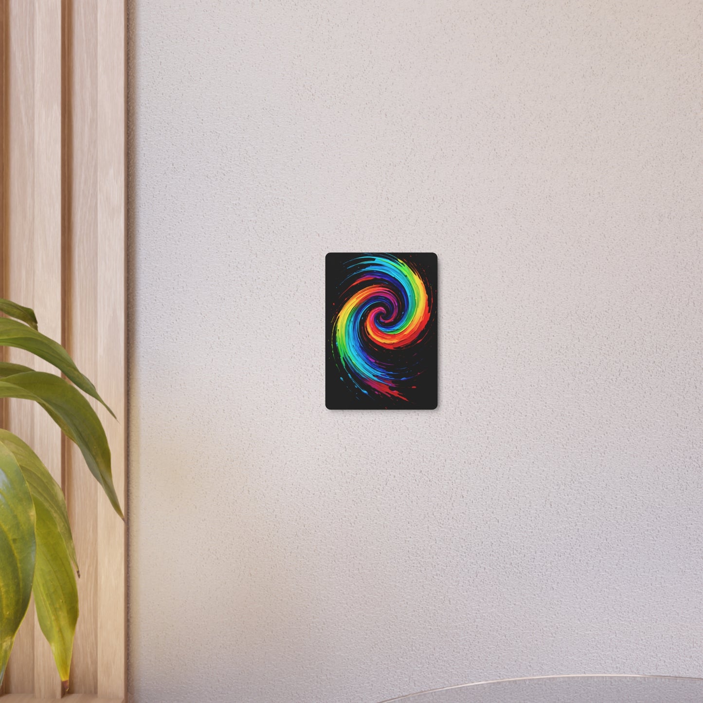 Colorful Wall Décor Metal Art - Cyclone Design