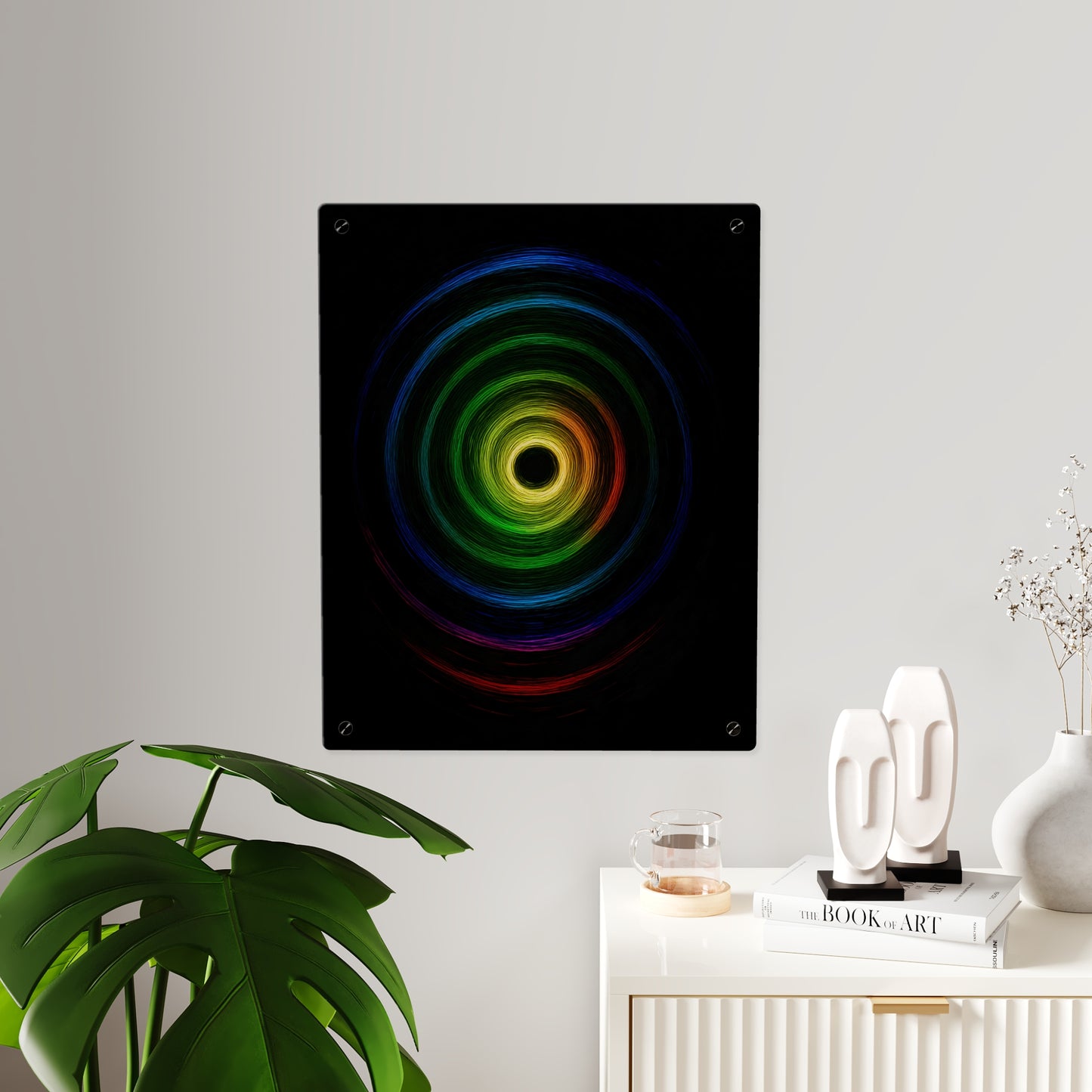 Colorful Acrylic Wall Art - Cyclone Design