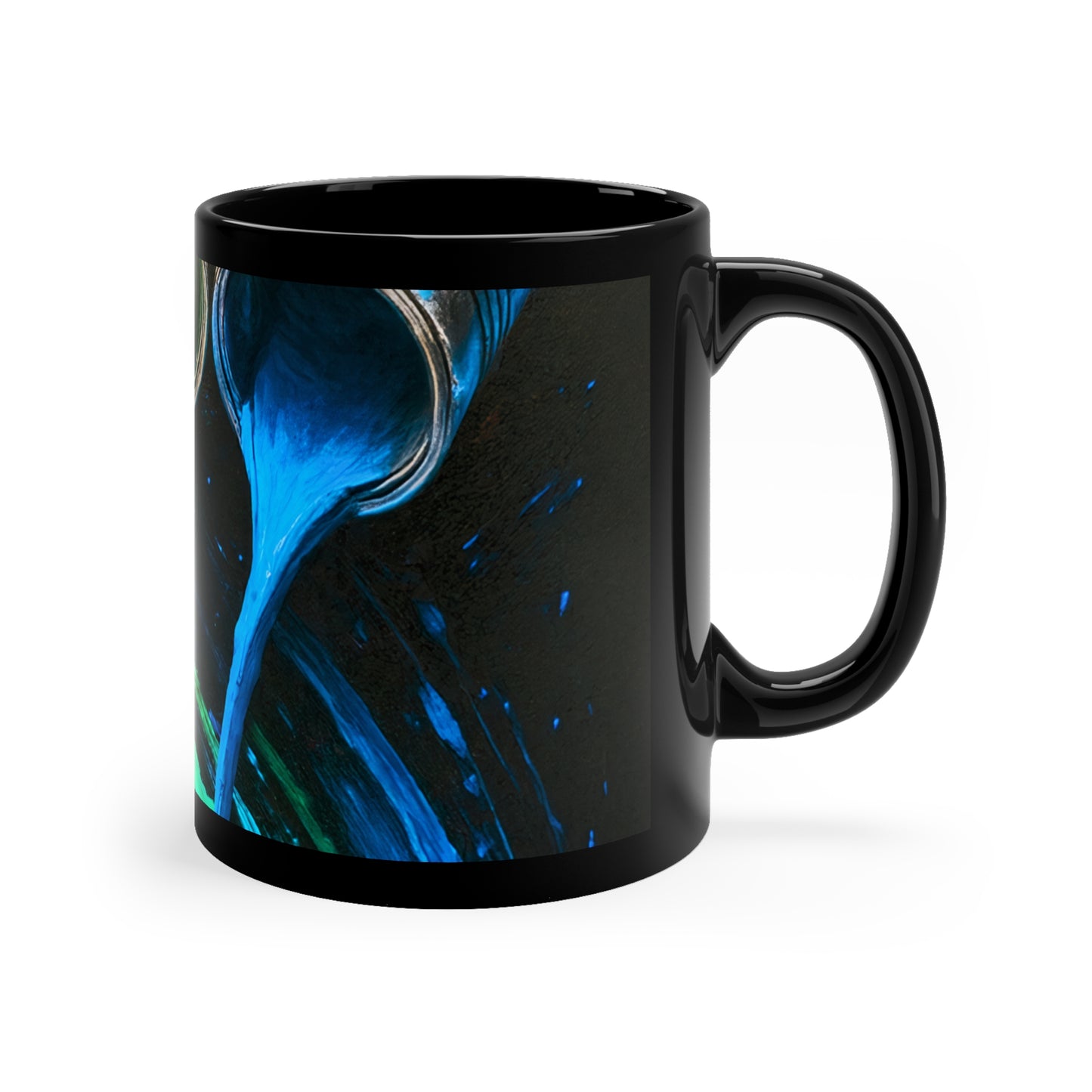 Colorful Paint Splash Coffee Mug - Melt Design