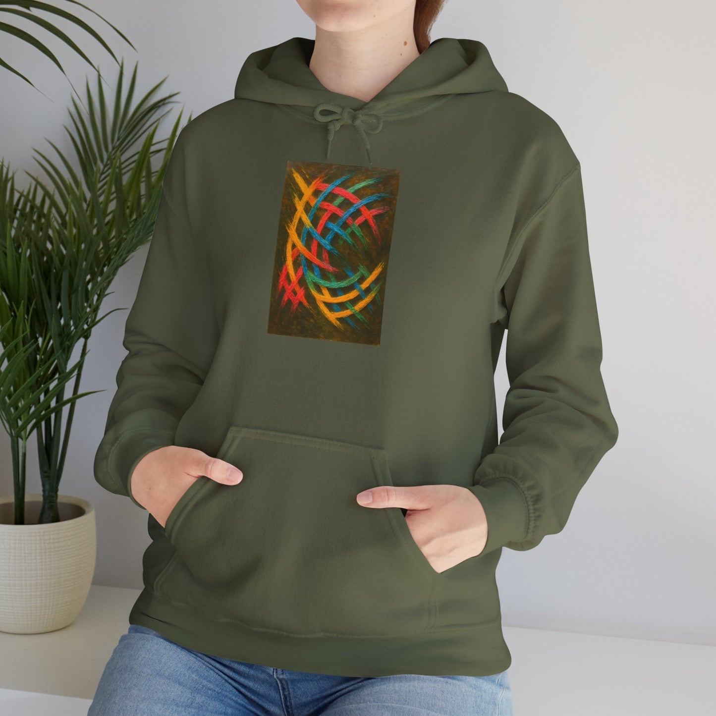Vibrant Weave Unisex Heavy Blend™ Hooded Sweatshirt