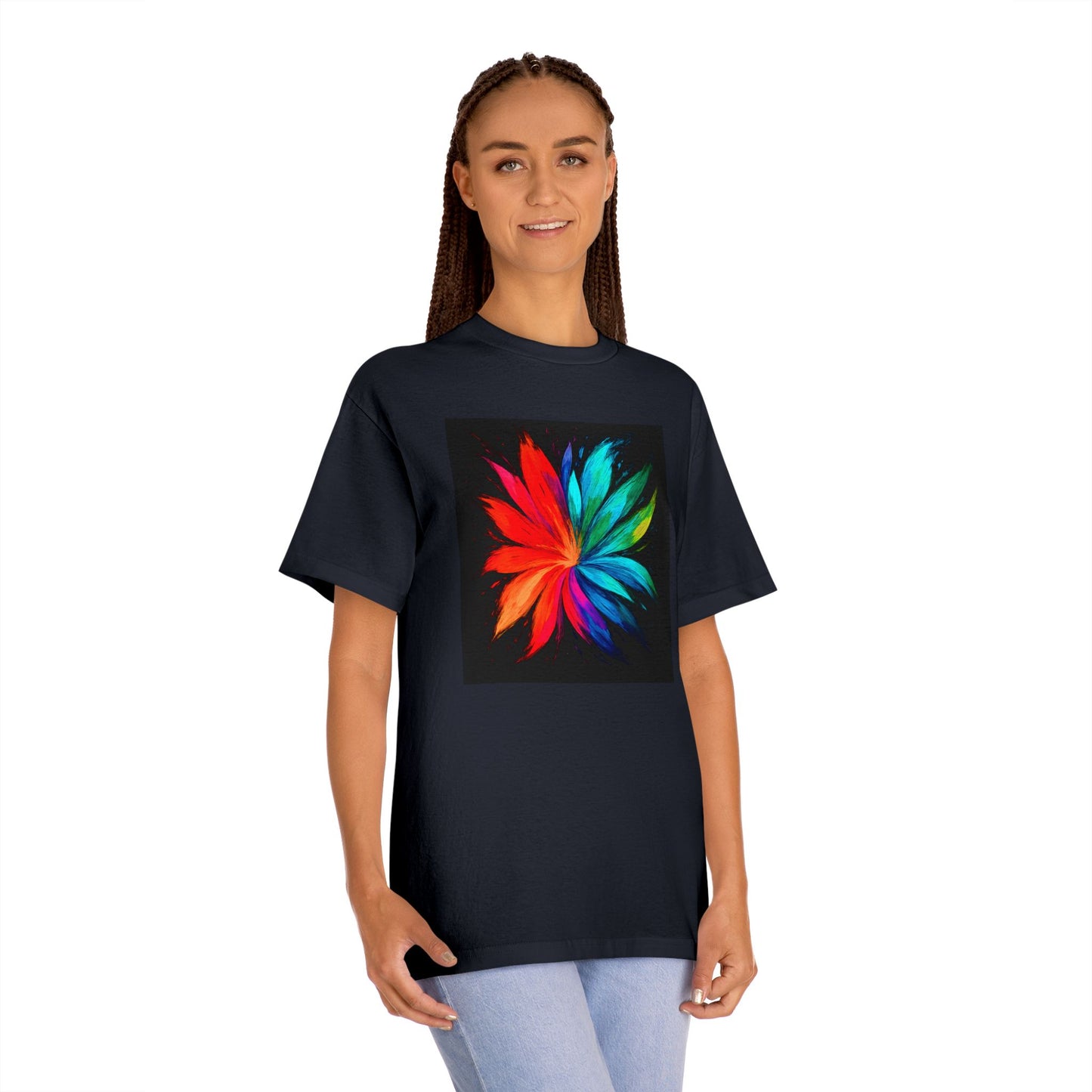 Colorful Floral Unisex Classic Tee - Melt Design