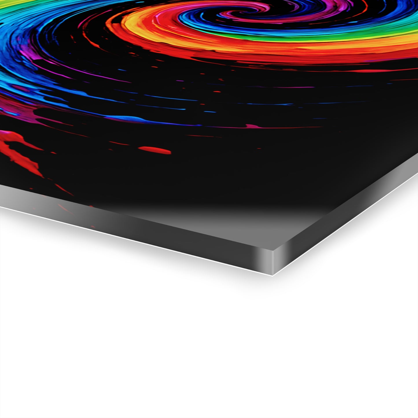 Vibrant Acrylic Wall Art Print - Cyclone Design