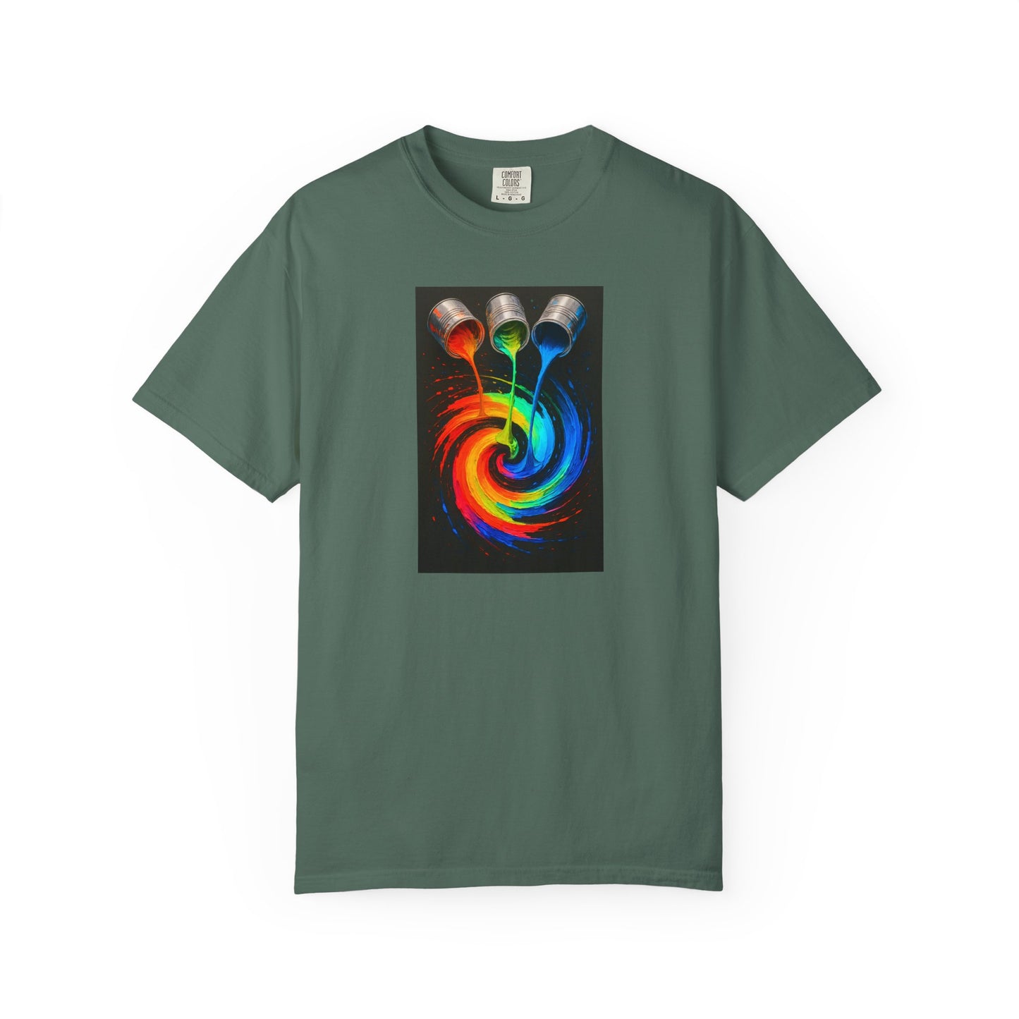Colorful Artistic T-Shirt - Melt Design