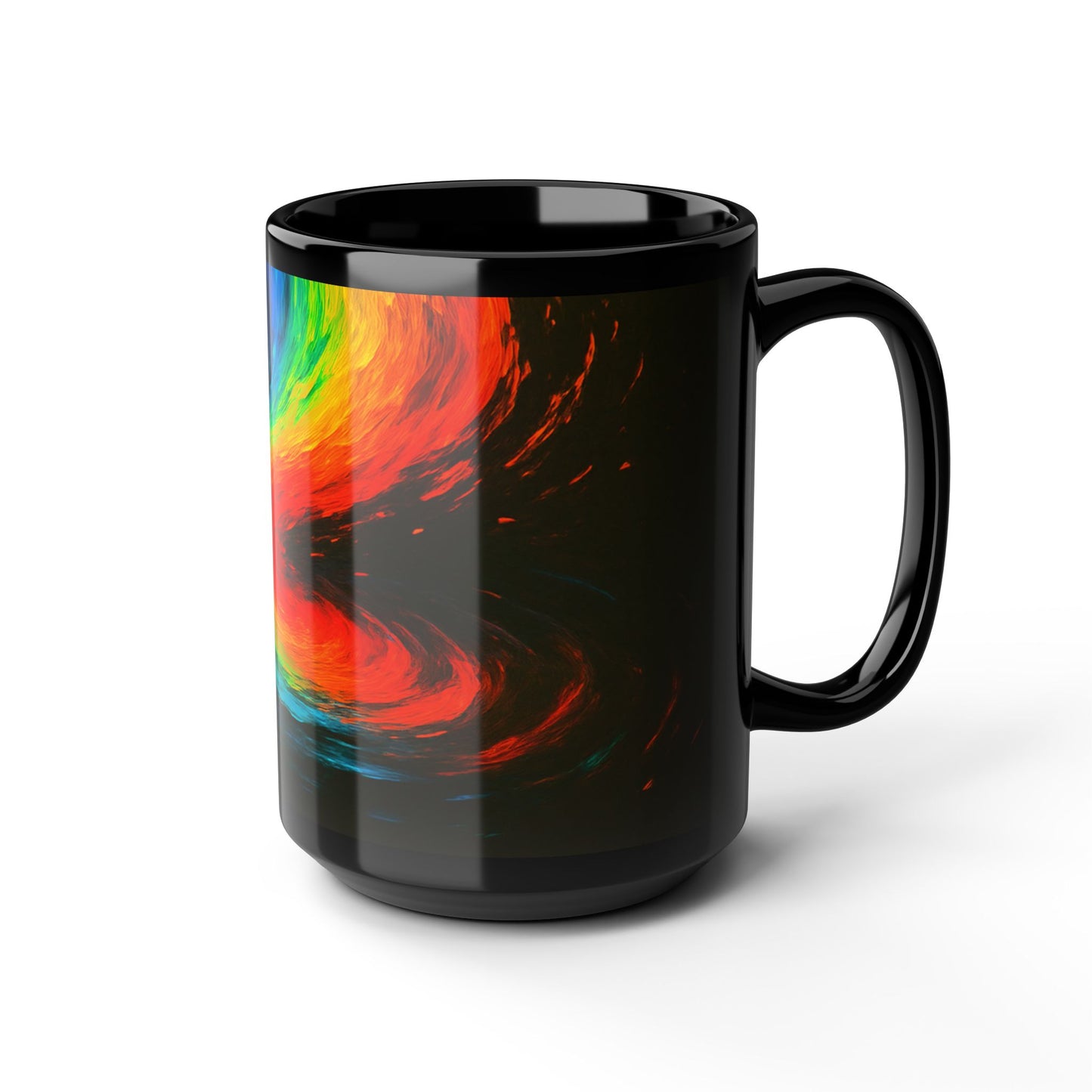 Colorful Abstract Coffee Mug - Melt Design
