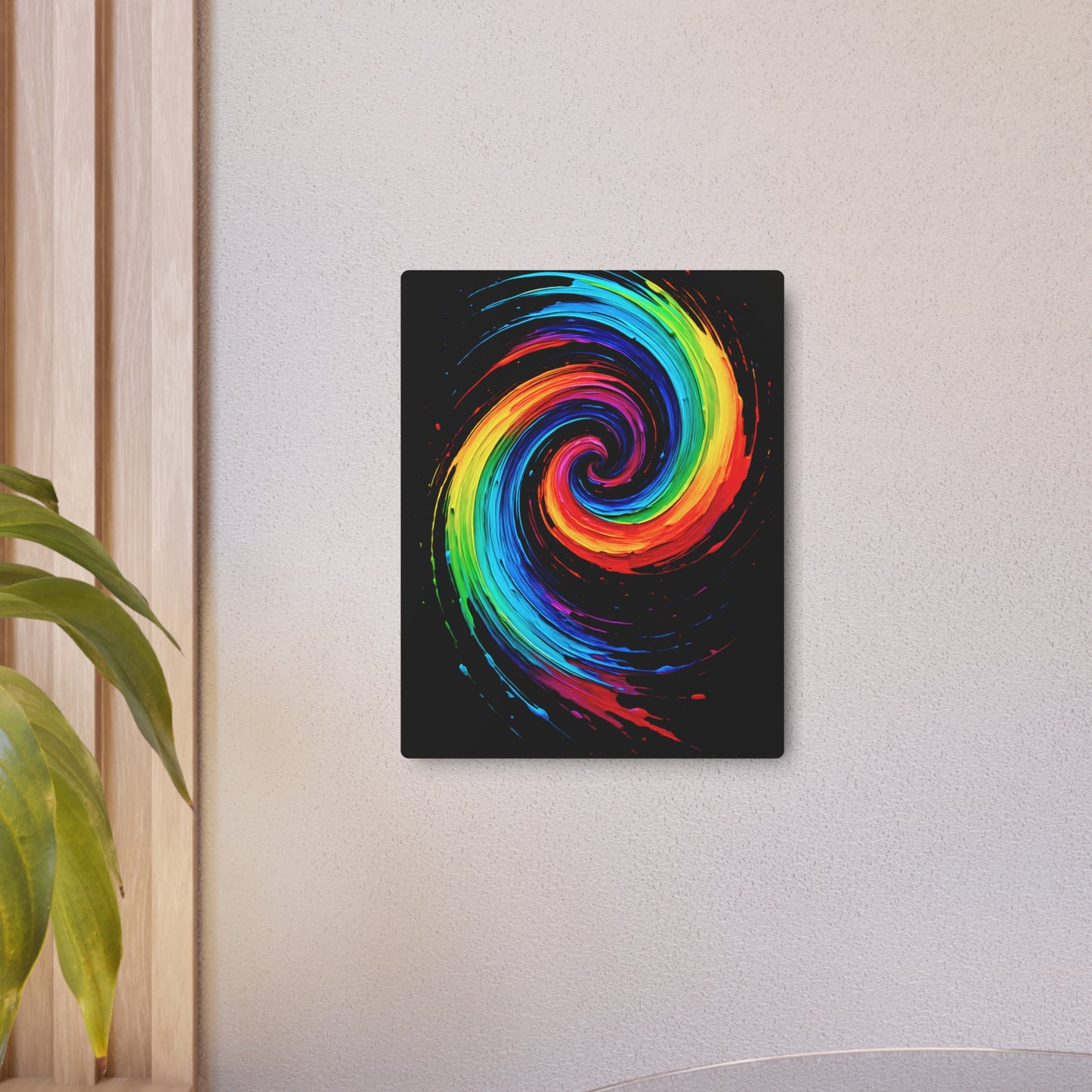 Colorful Wall Décor Metal Art - Cyclone Design