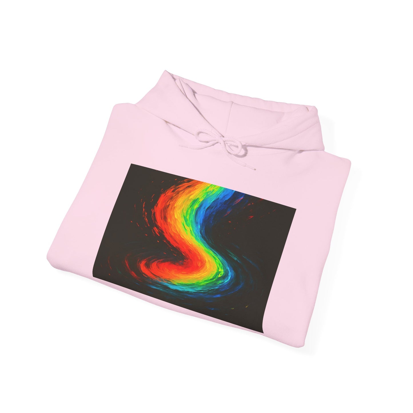 Rainbow Swirl Unisex Heavy Blend Hoodie - Melt Design