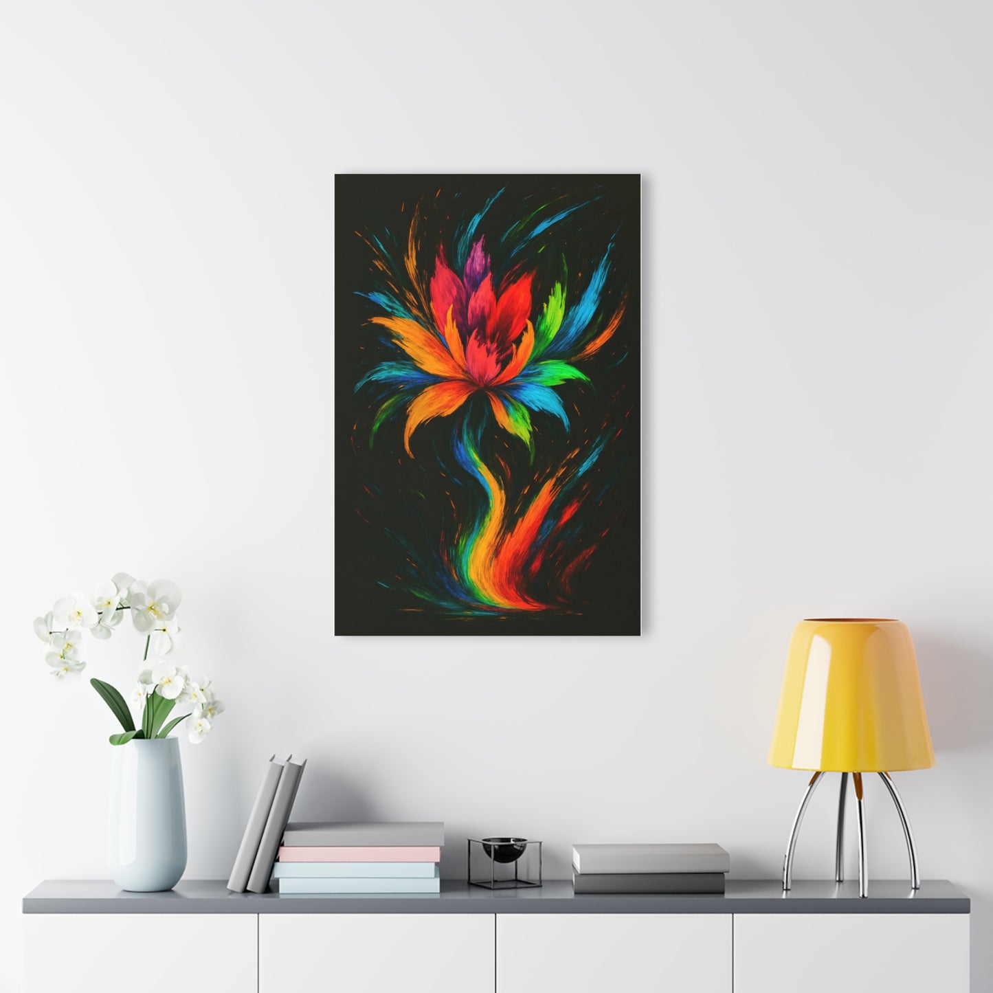 Vibrant Flower Acrylic Print - Melt Design