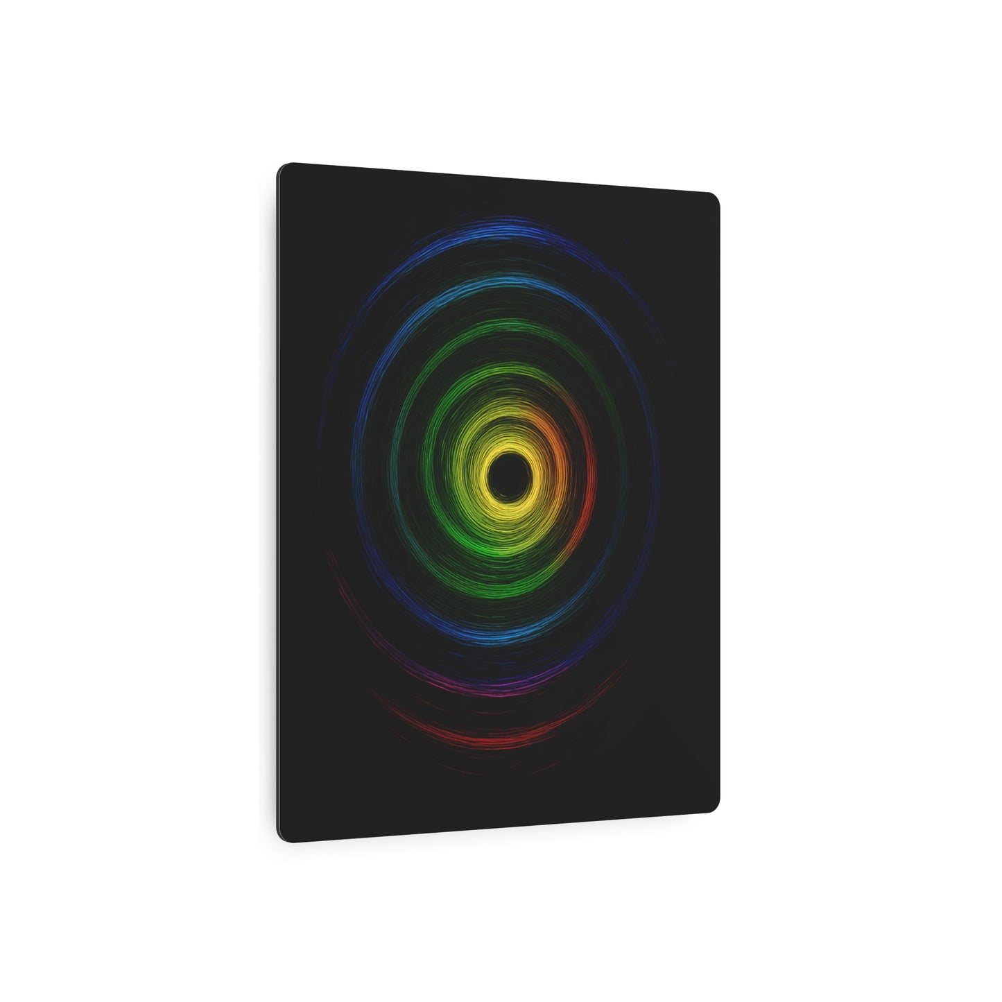 Colorful Spiral WallArt Metal Print - Cyclone Design