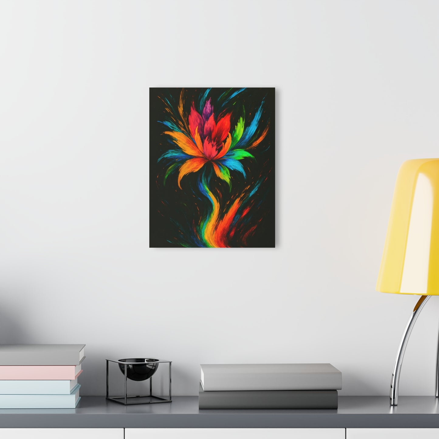 Vibrant Flower Acrylic Print - Melt Design