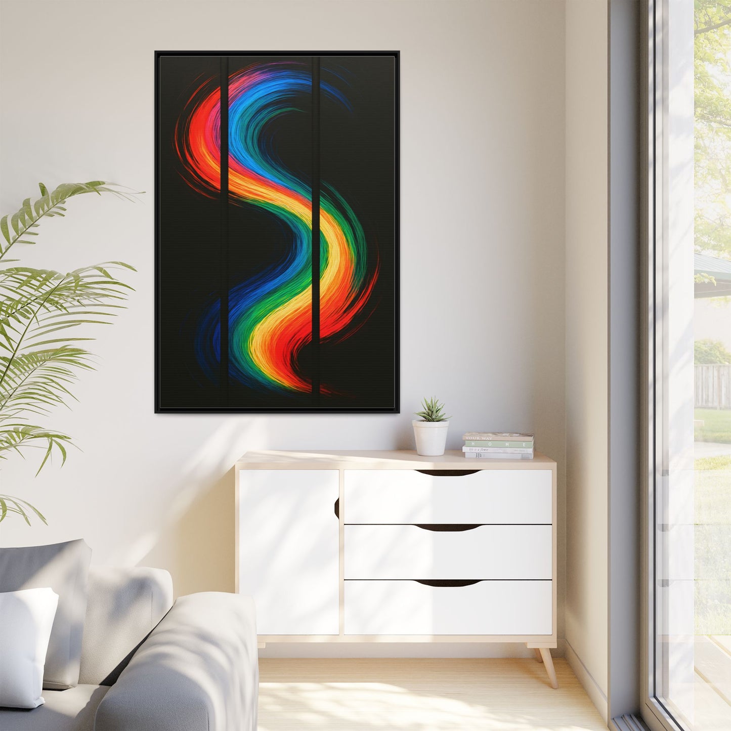 Modern Aesthetic Wall Decor - Weave Design