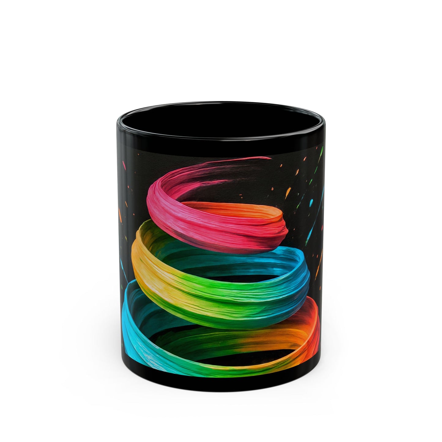 Rainbow Swirl Coffee Mug - Melt Design