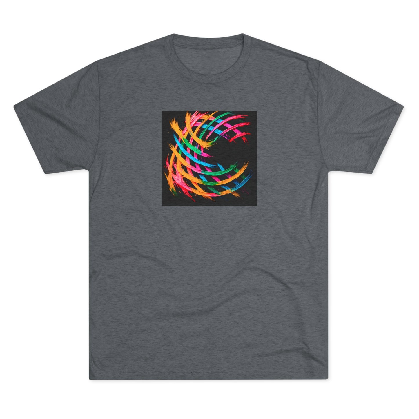 Unisex Tri-Blend Crew Tee - Weave Design