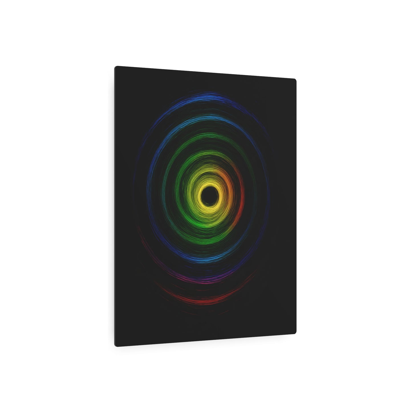 Colorful Spiral WallArt Metal Print - Cyclone Design