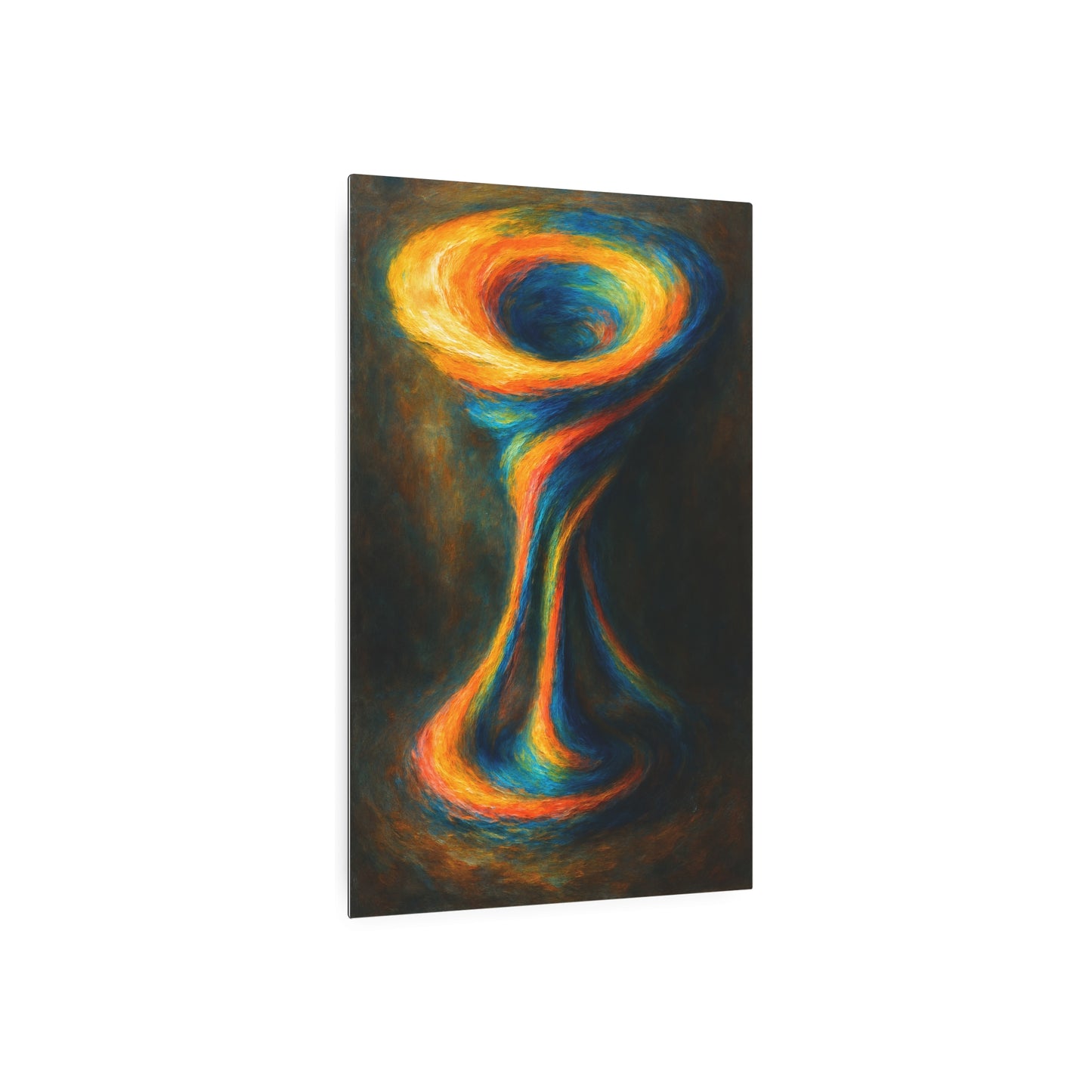 Colorful Wall Decor Metal Art - Cyclone Design