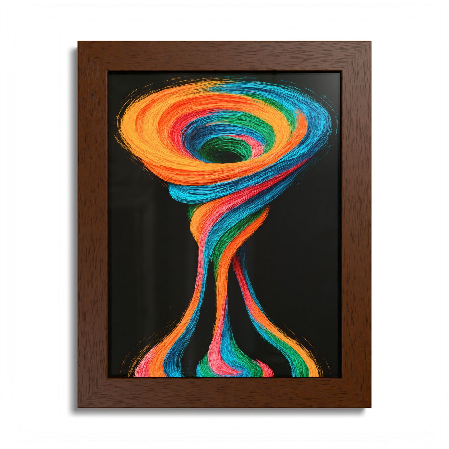 Colorful Abstract Home Decor Wall Art - Cyclone Design