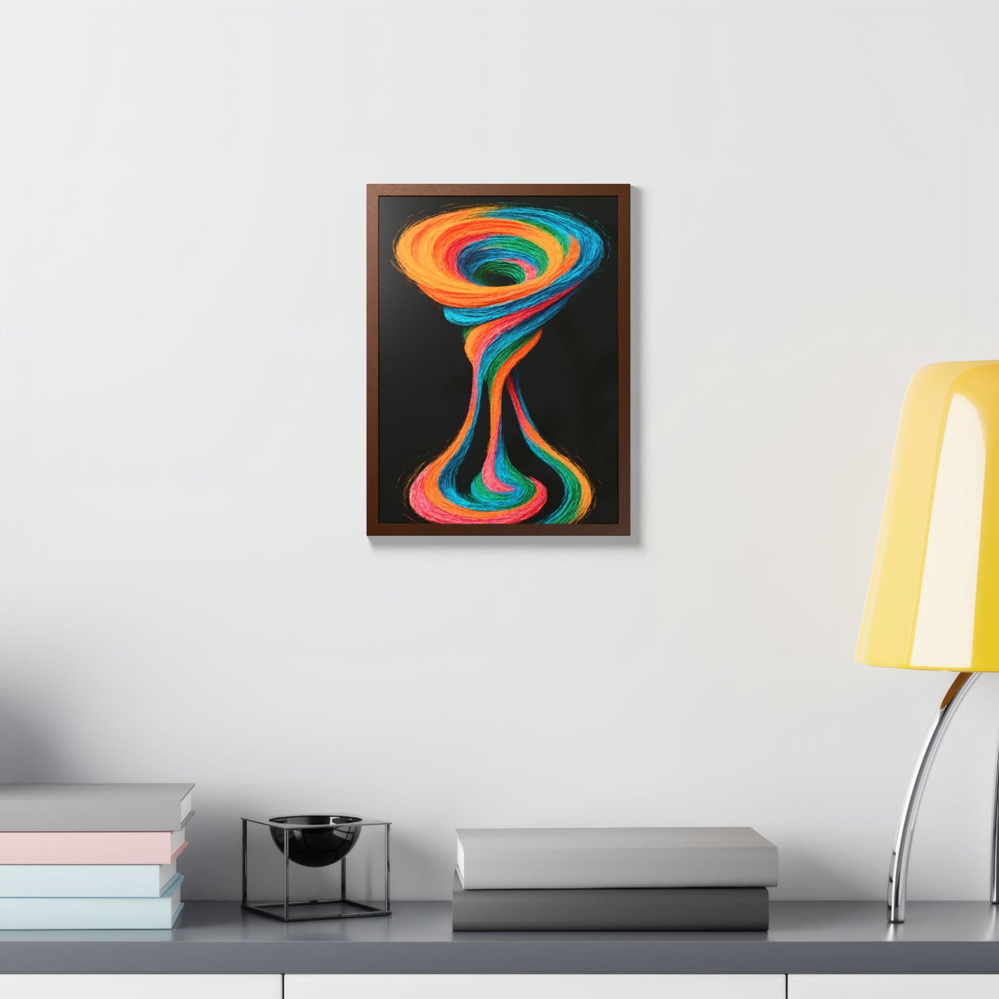 Colorful Abstract Home Decor Wall Art - Cyclone Design