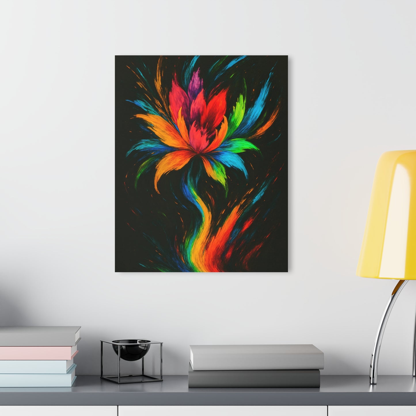 Vibrant Flower Acrylic Print - Melt Design