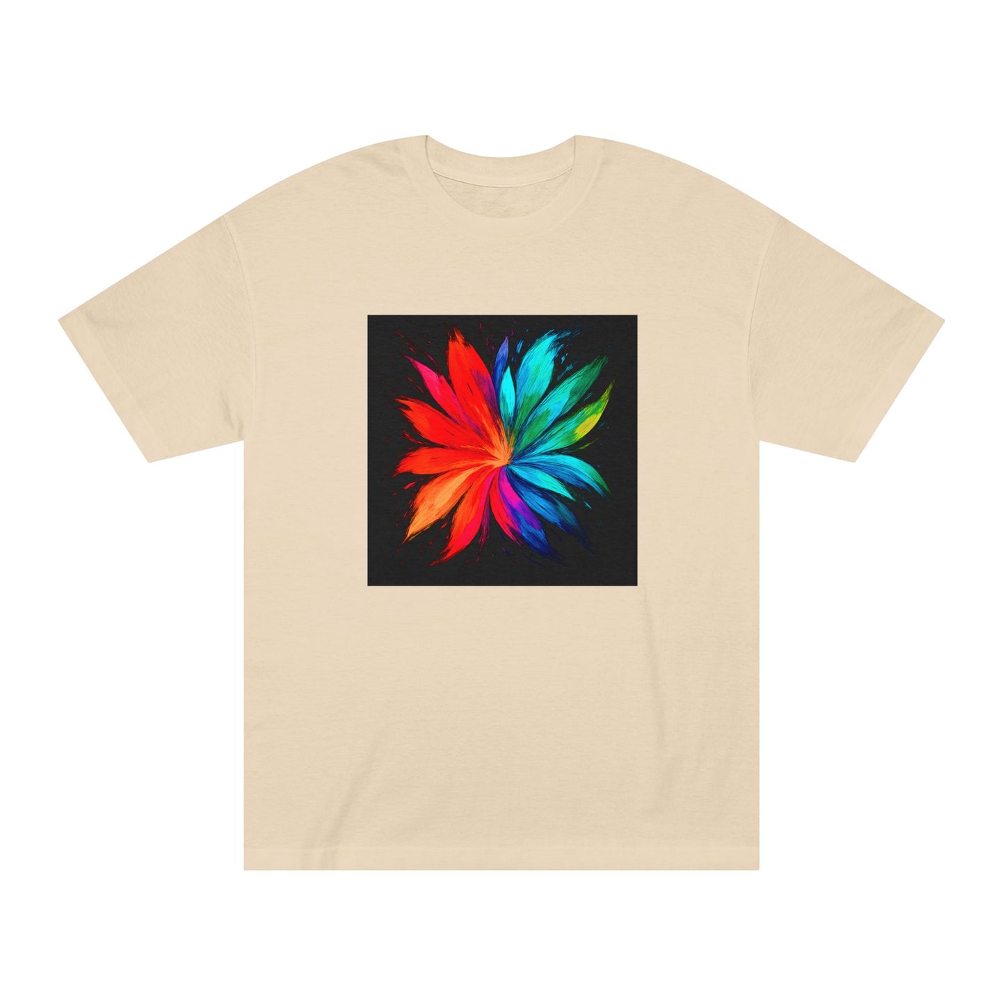 Colorful Floral Unisex Classic Tee - Melt Design