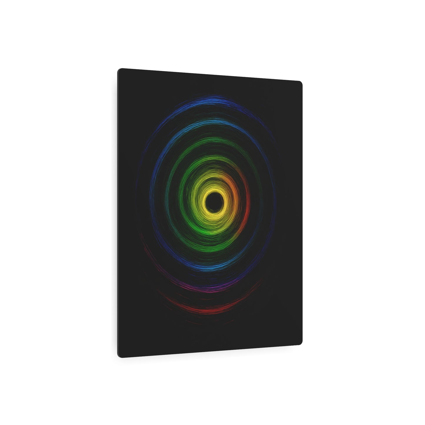 Colorful Spiral WallArt Metal Print - Cyclone Design