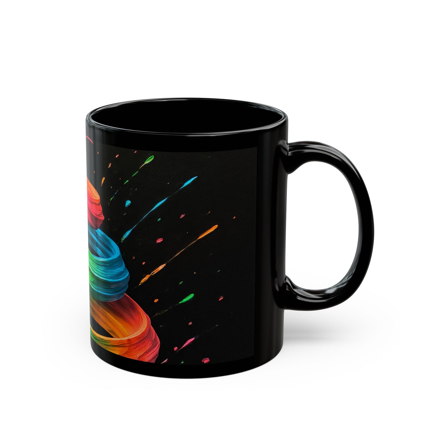 Rainbow Swirl Coffee Mug - Melt Design