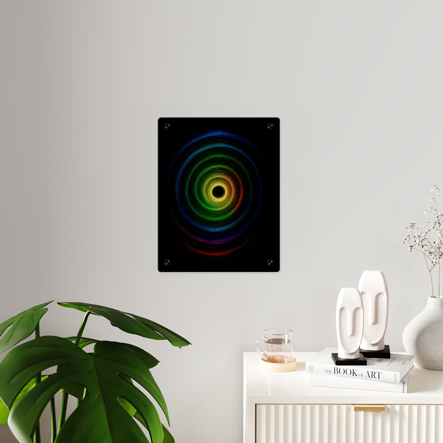 Colorful Acrylic Wall Art - Cyclone Design