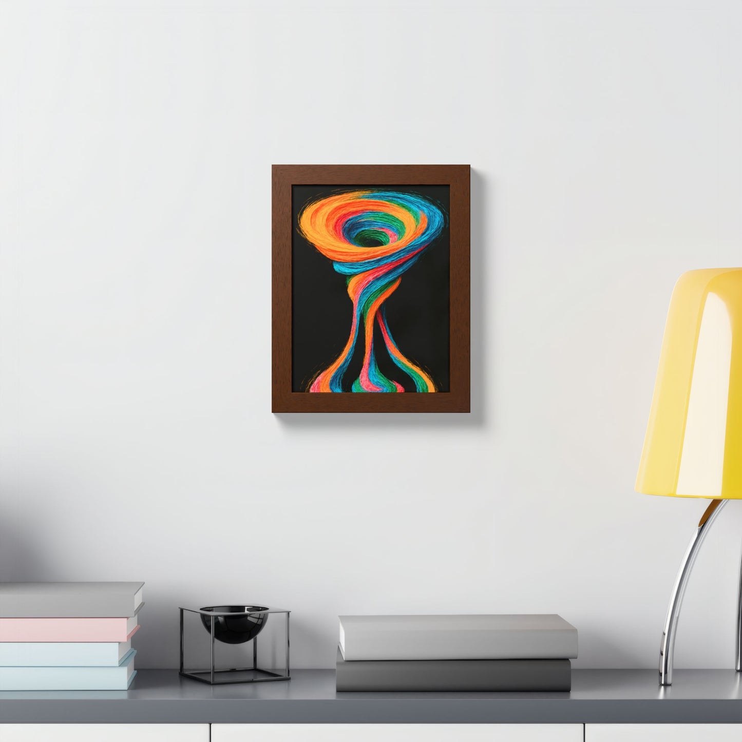 Colorful Abstract Home Decor Wall Art - Cyclone Design