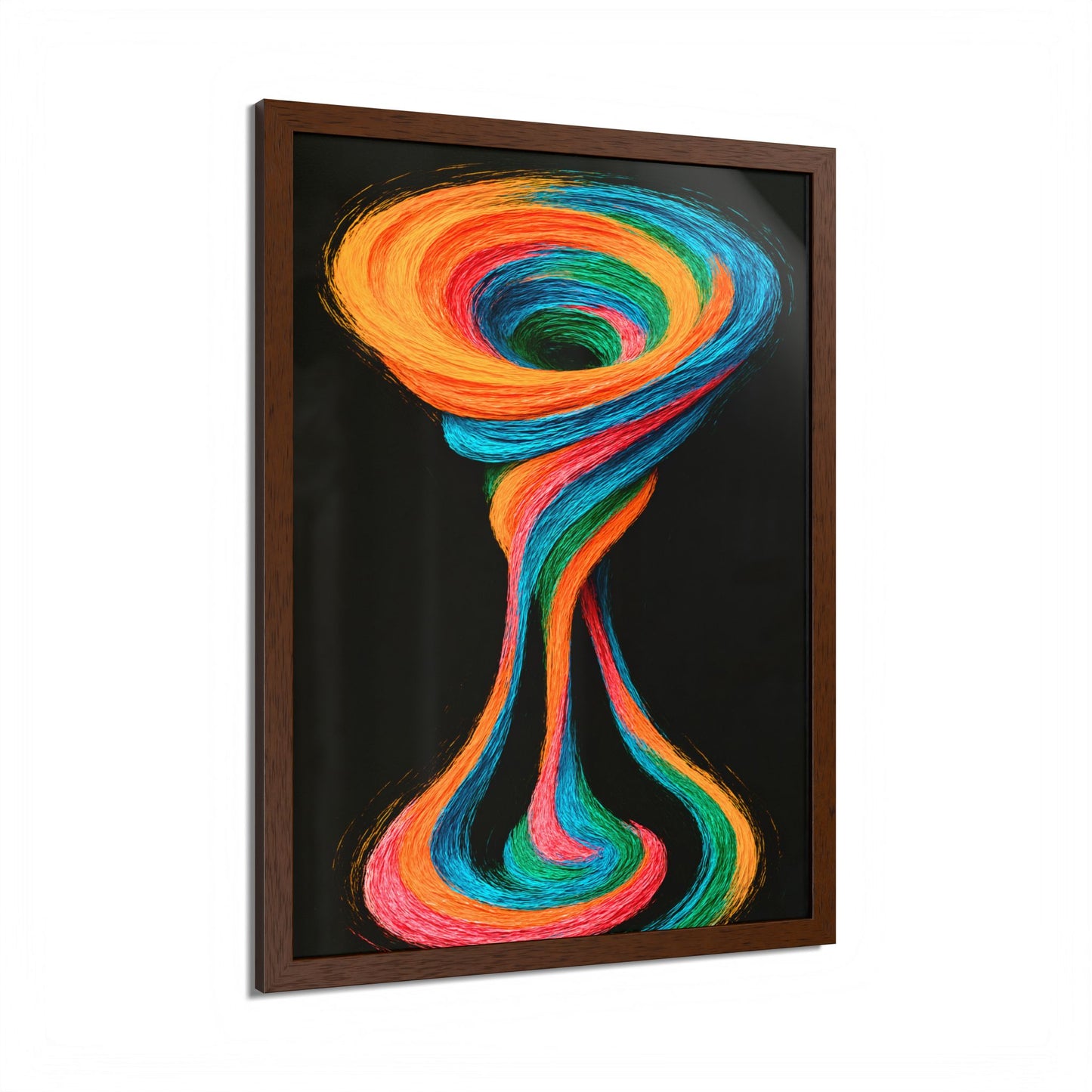 Colorful Abstract Home Decor Wall Art - Cyclone Design