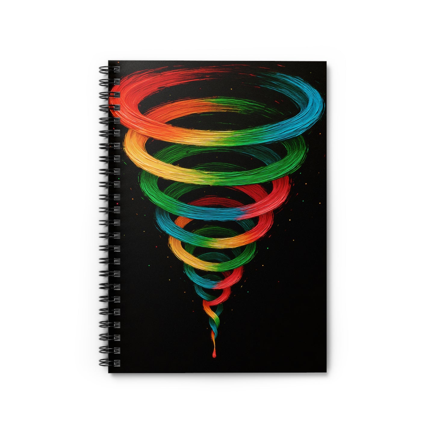 Colorful Writing Notebook - Cyclone Design