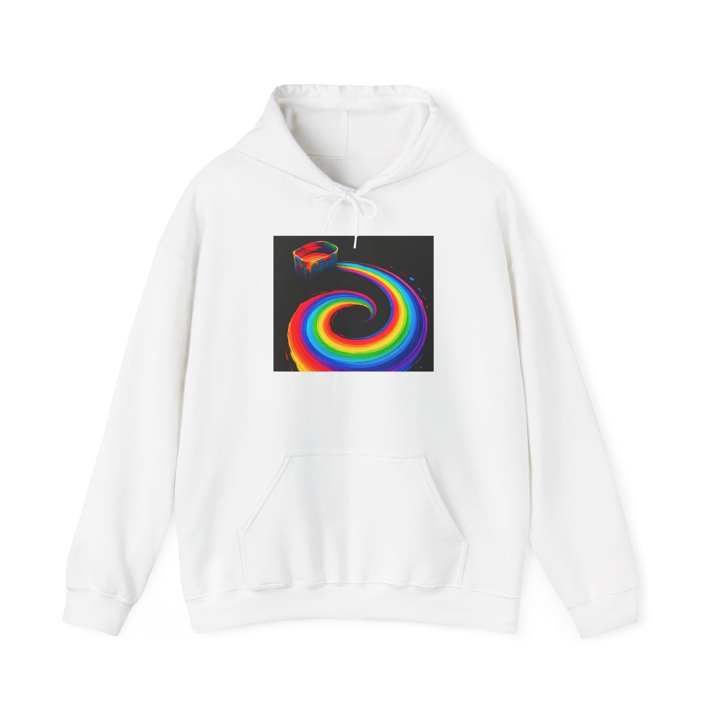 Colorful Spiral Hoodie - Melt Design