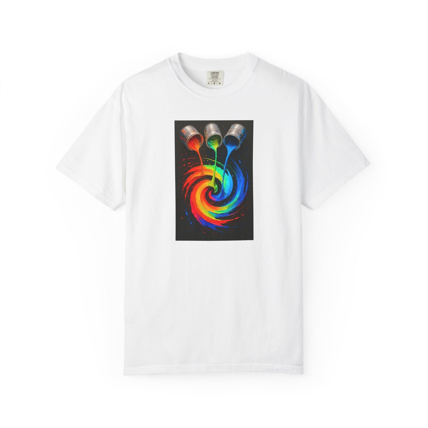 Colorful Artistic T-Shirt - Melt Design