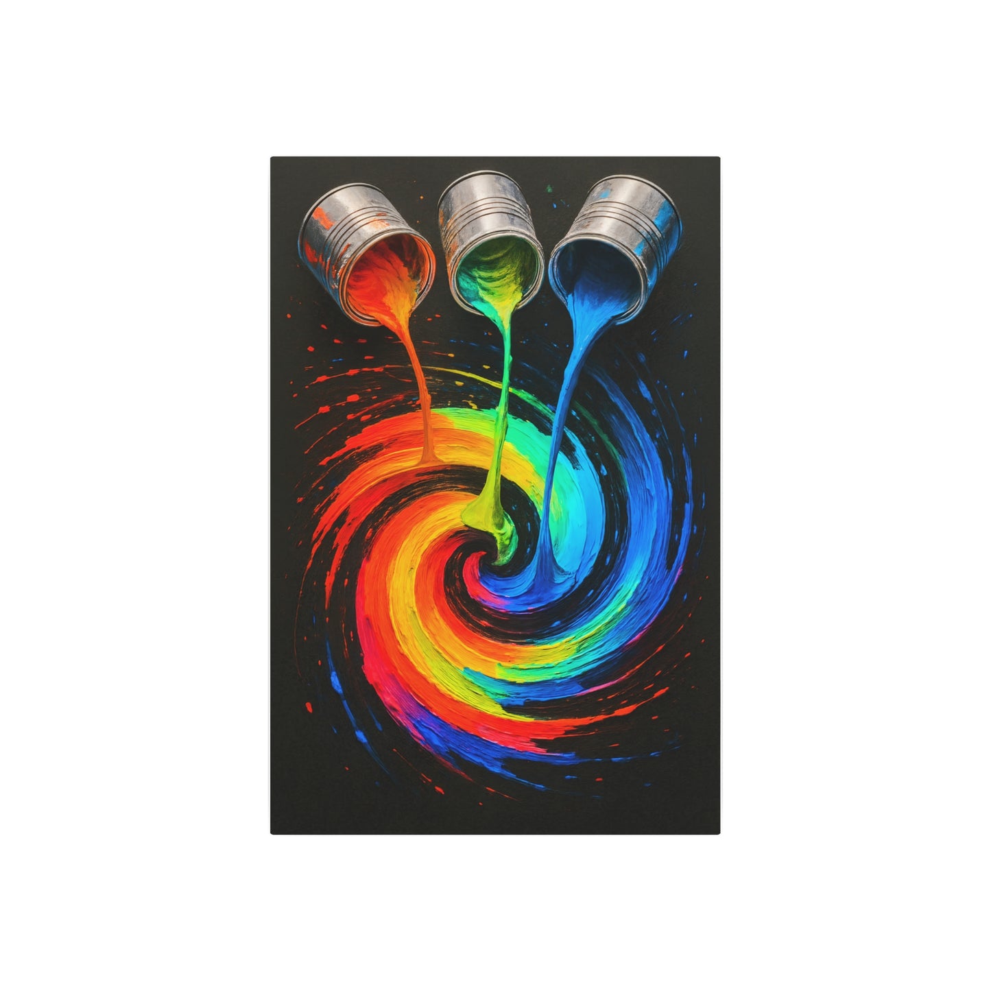 Vibrant Metal Art - Melt Design