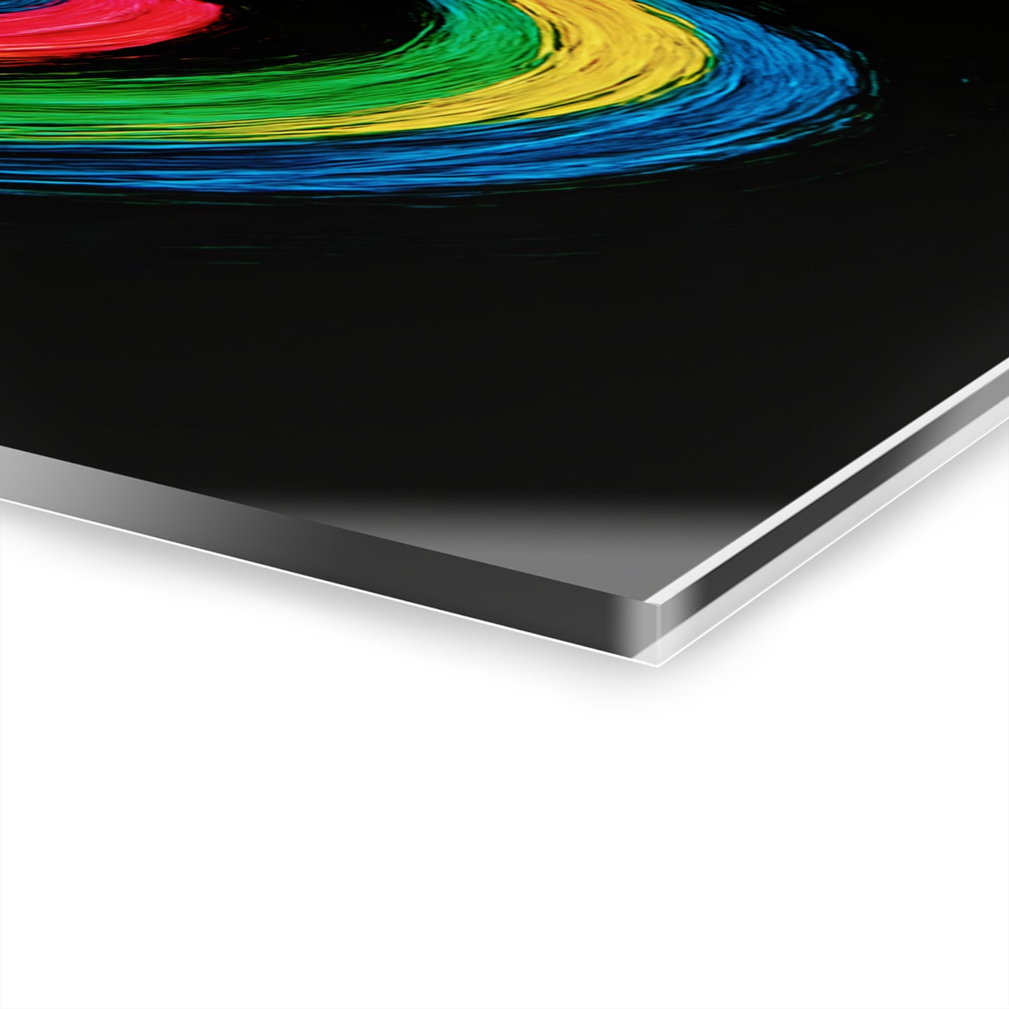 Vibrant Acrylic Wall Art - Cyclone Design