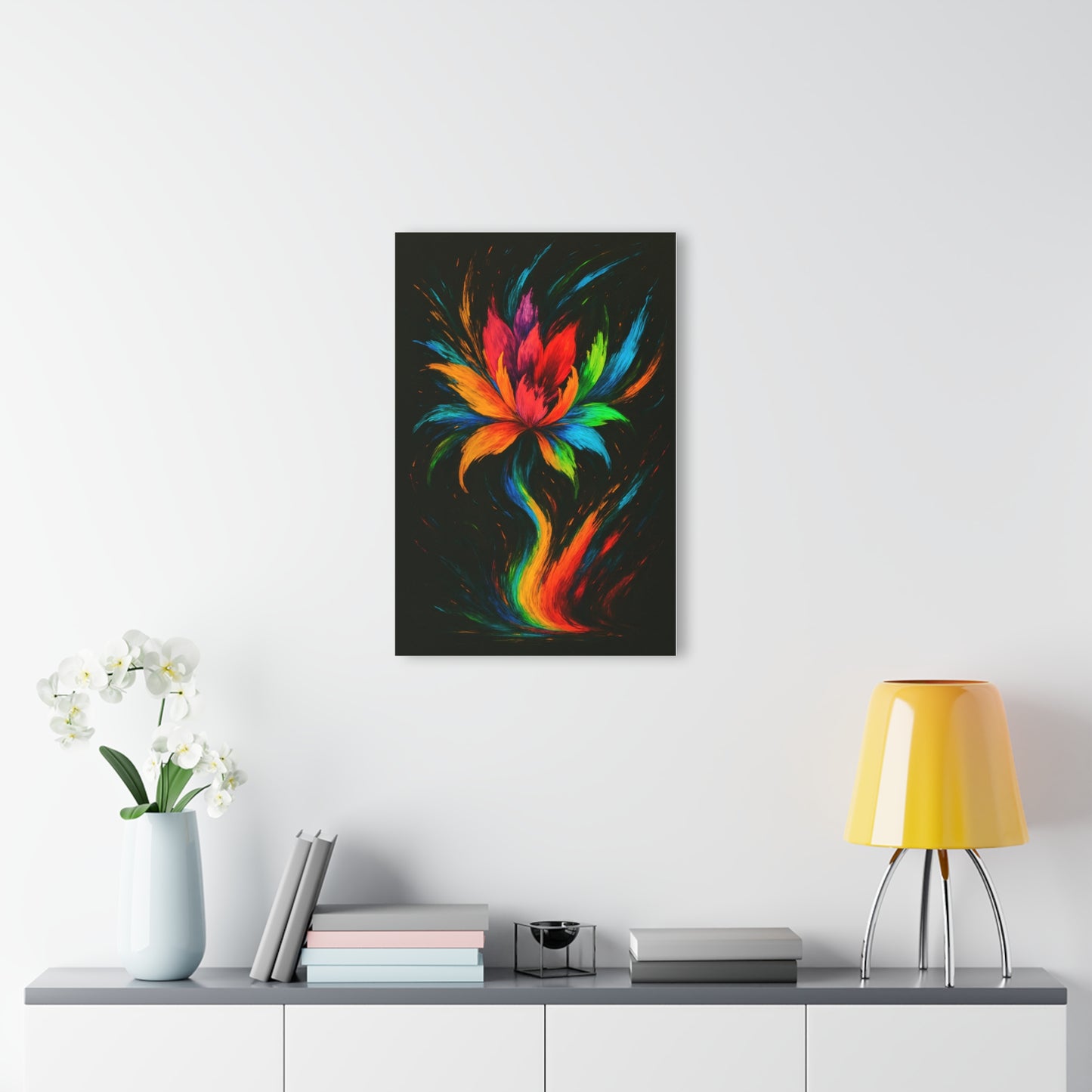 Vibrant Flower Acrylic Print - Melt Design