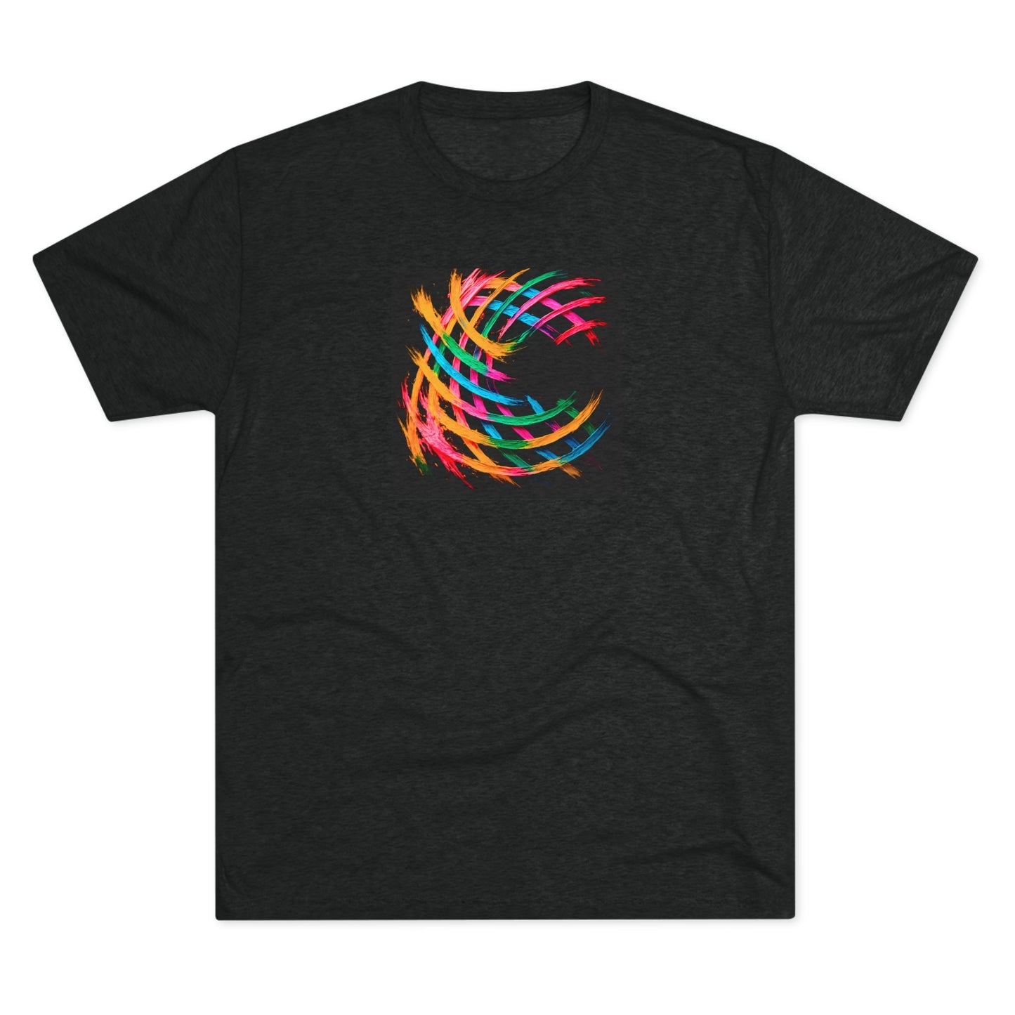 Unisex Tri-Blend Crew Tee - Weave Design