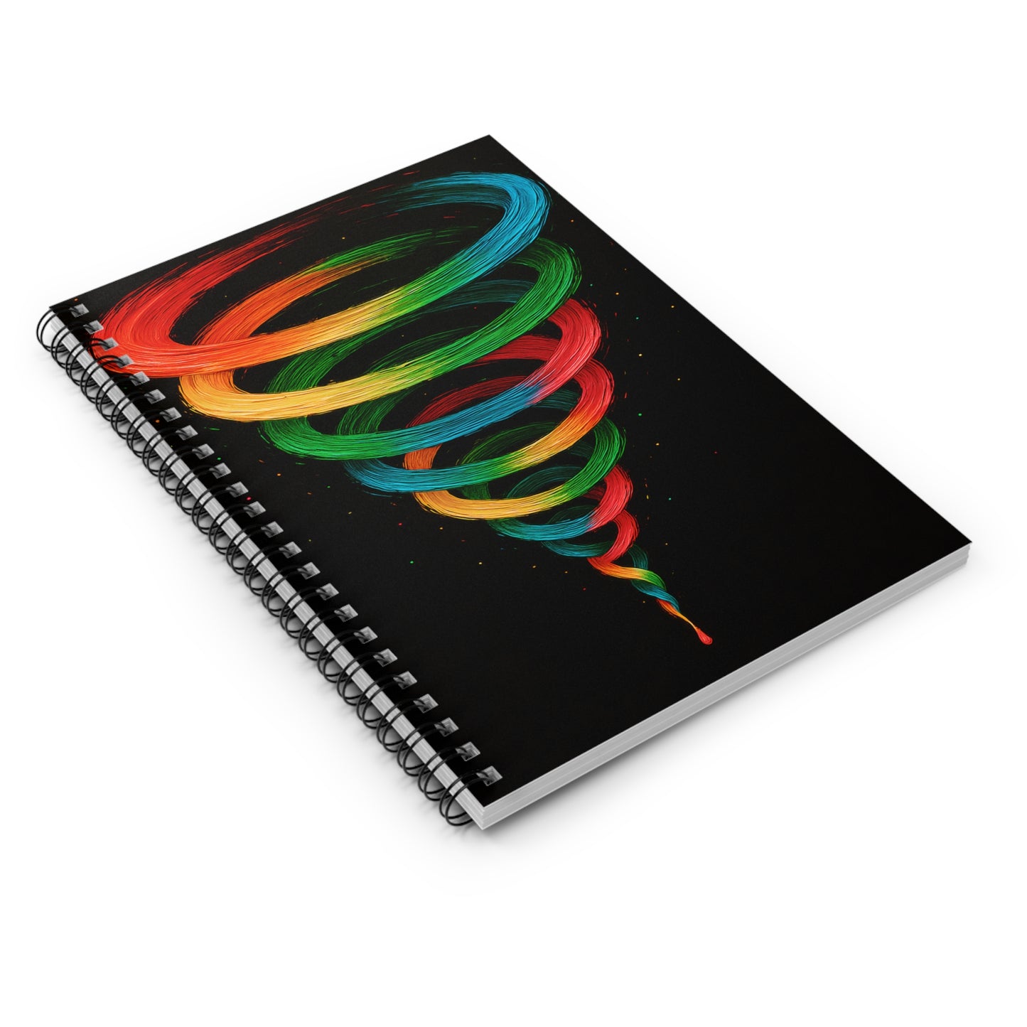 Colorful Writing Notebook - Cyclone Design