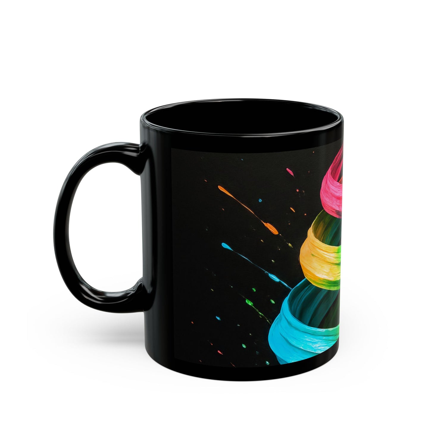 Rainbow Swirl Coffee Mug - Melt Design