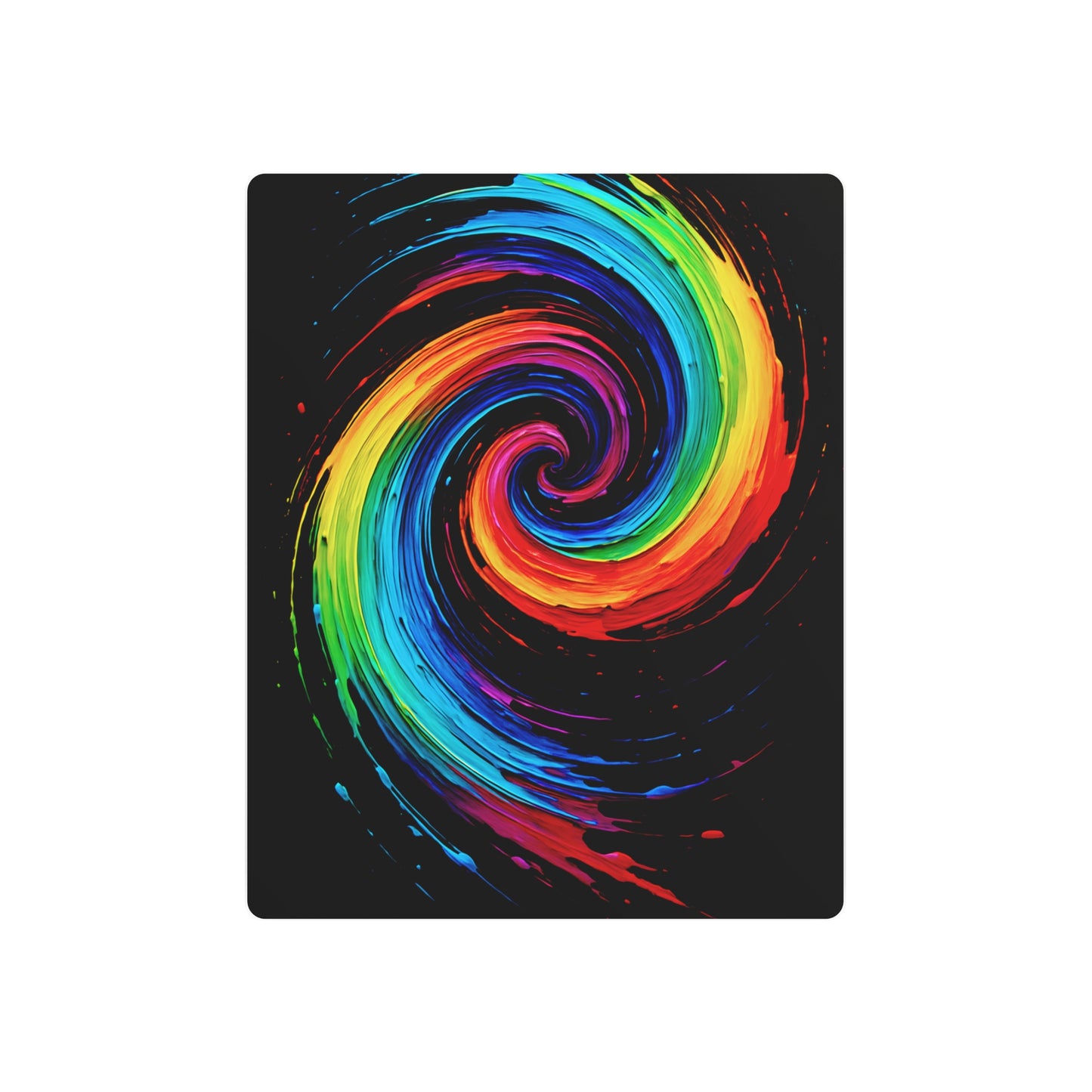 Colorful Wall Décor Metal Art - Cyclone Design