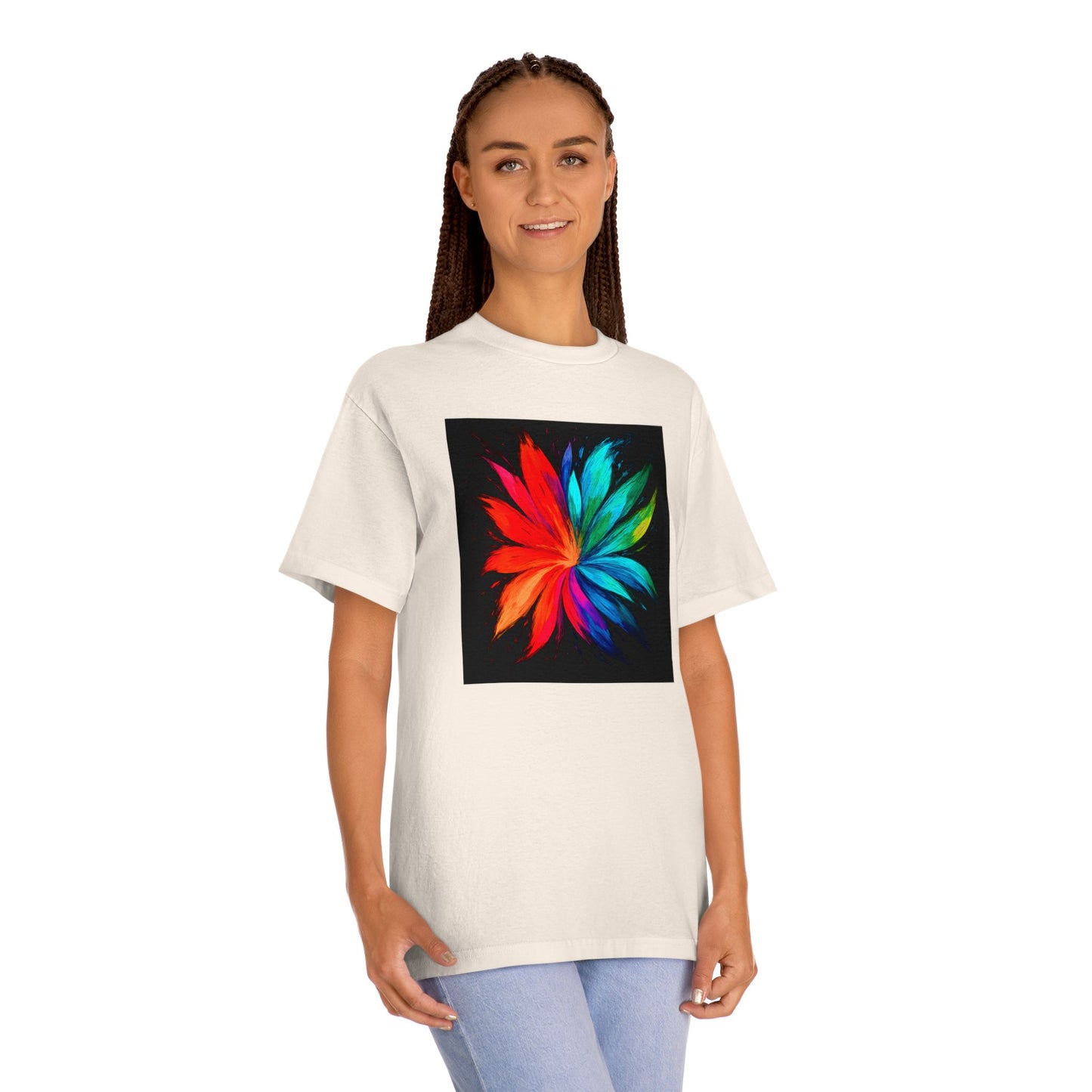 Colorful Floral Unisex Classic Tee - Melt Design