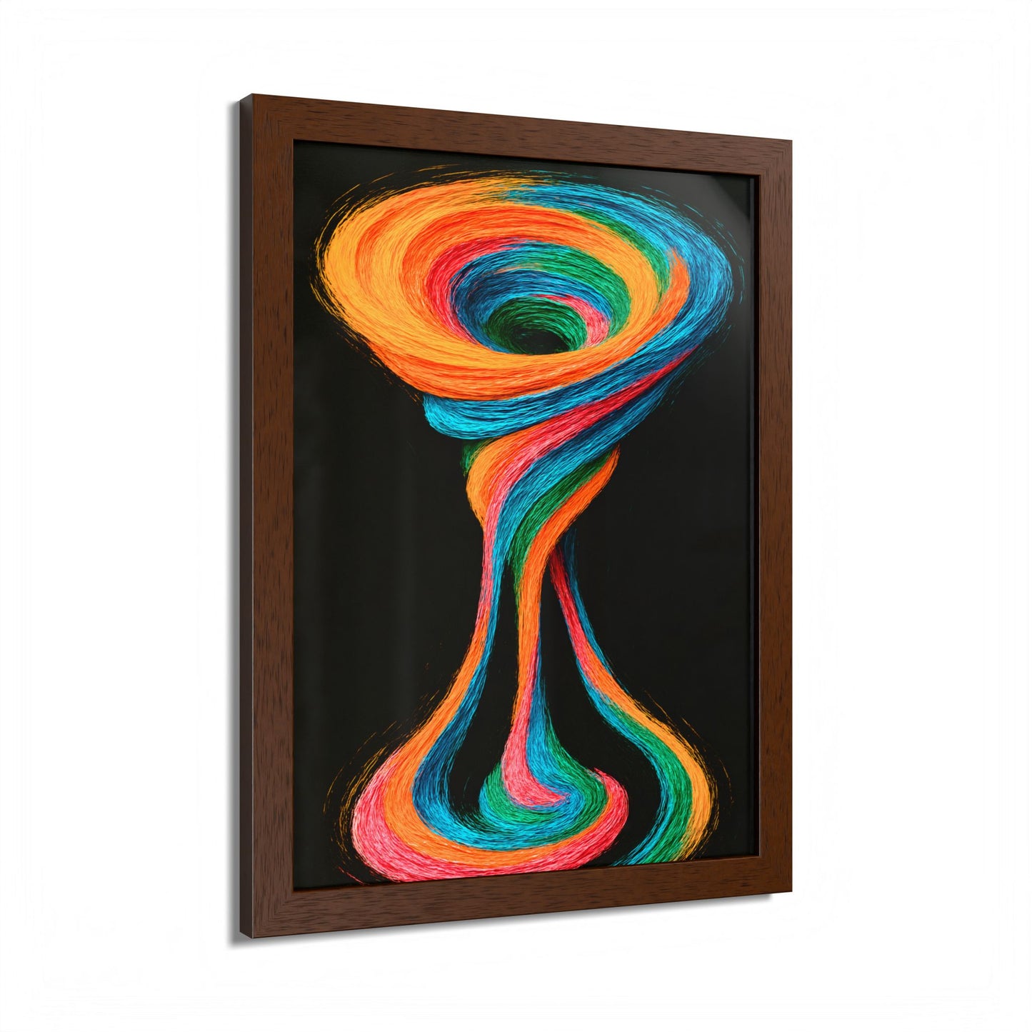 Colorful Abstract Home Decor Wall Art - Cyclone Design