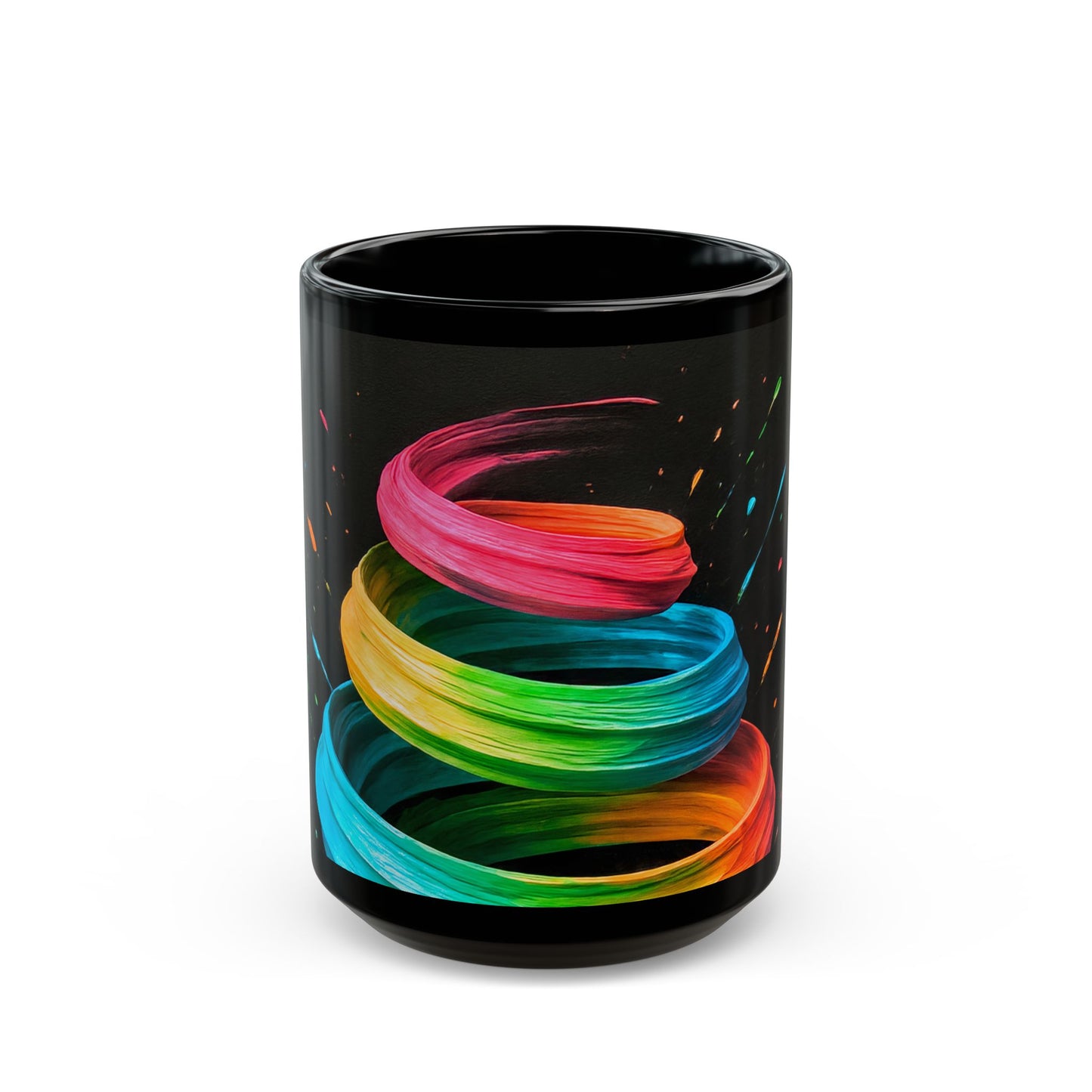 Rainbow Swirl Coffee Mug - Melt Design