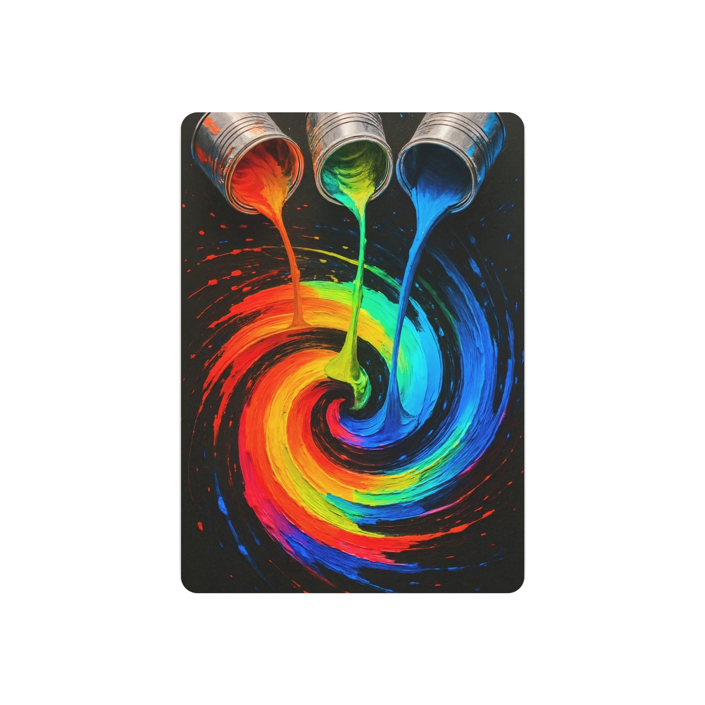 Vibrant Metal Art - Melt Design