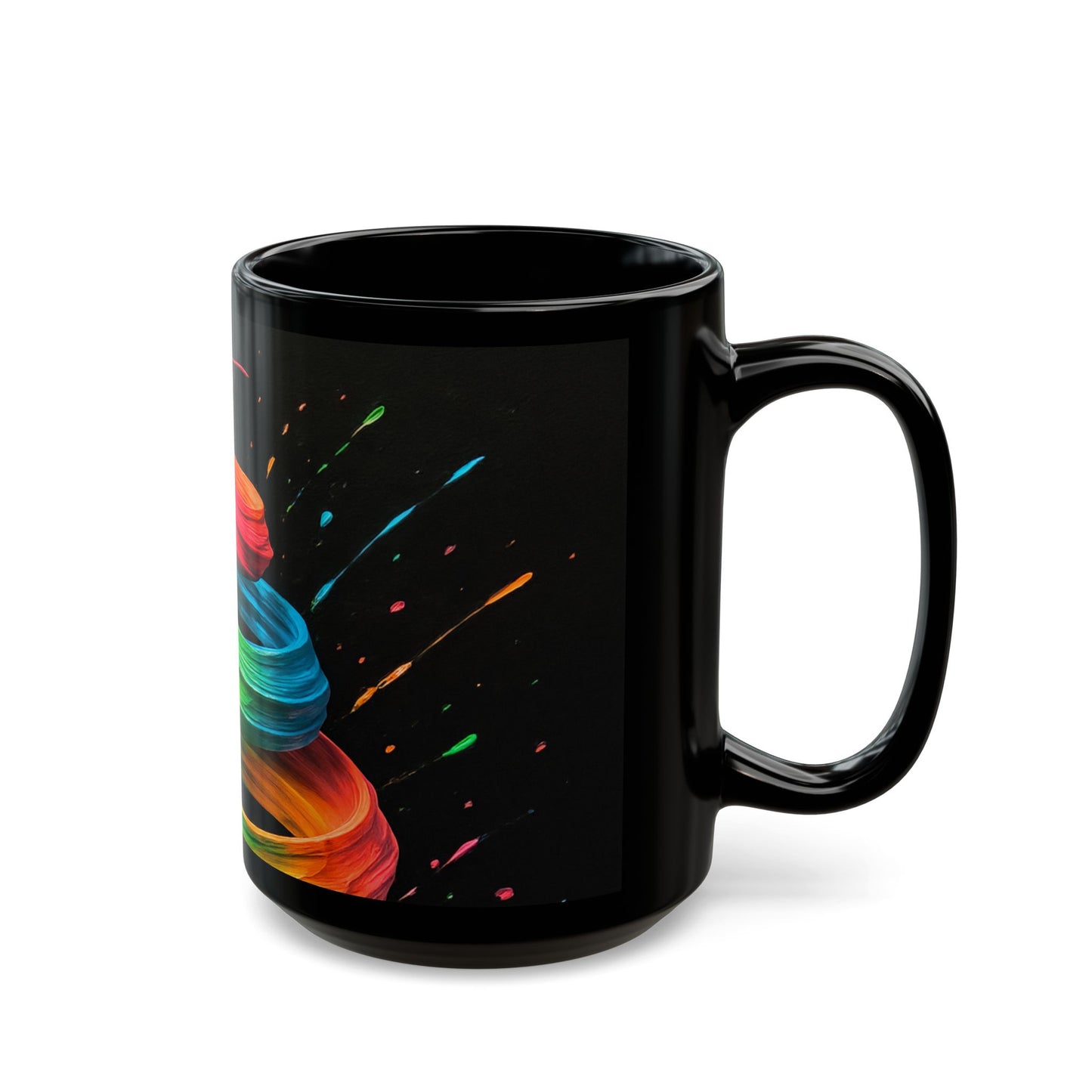 Rainbow Swirl Coffee Mug - Melt Design