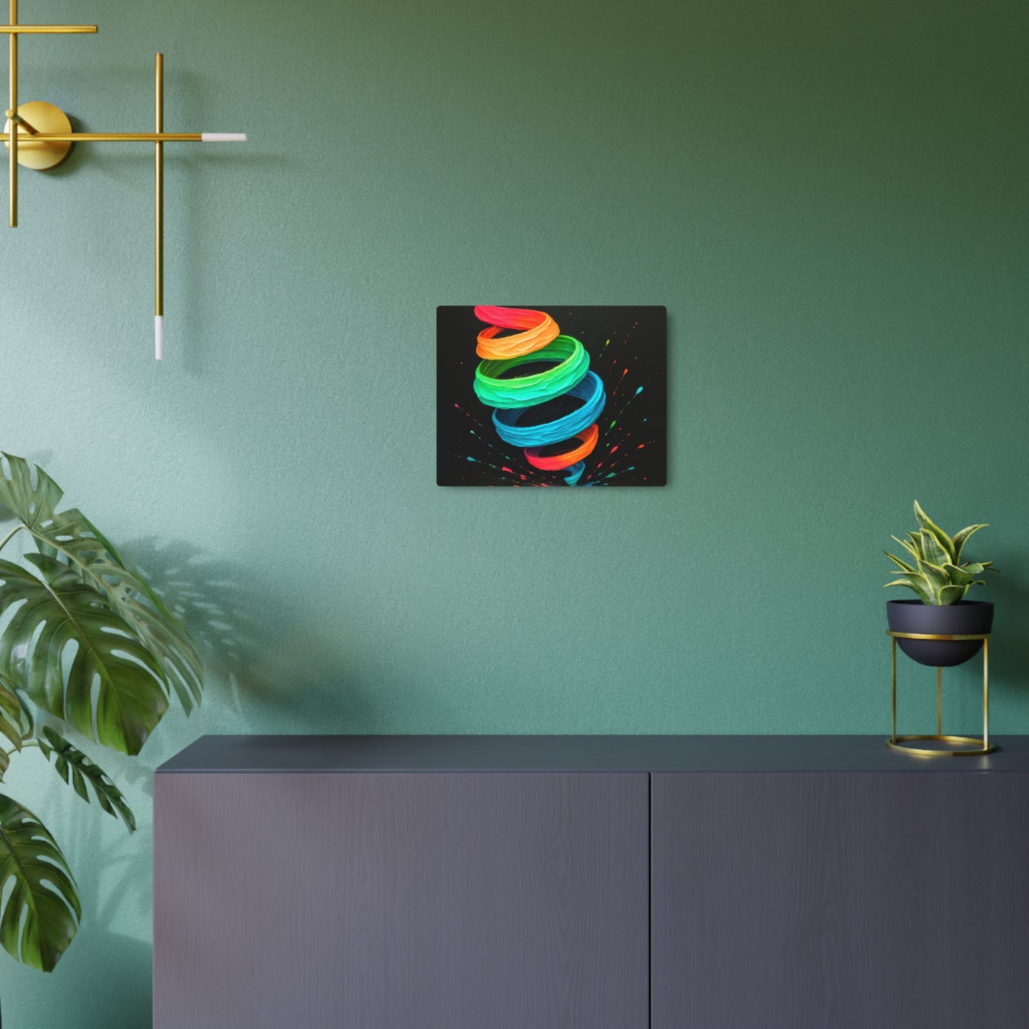 Unique Metal WallArt for Home Decore - Cyclone Design